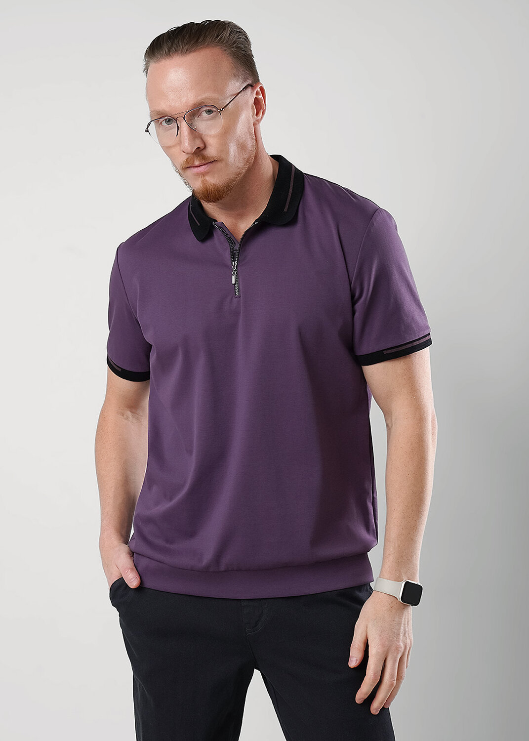 CLEVER Джемпер 586258 452645/21эф_п т.фиолетовый