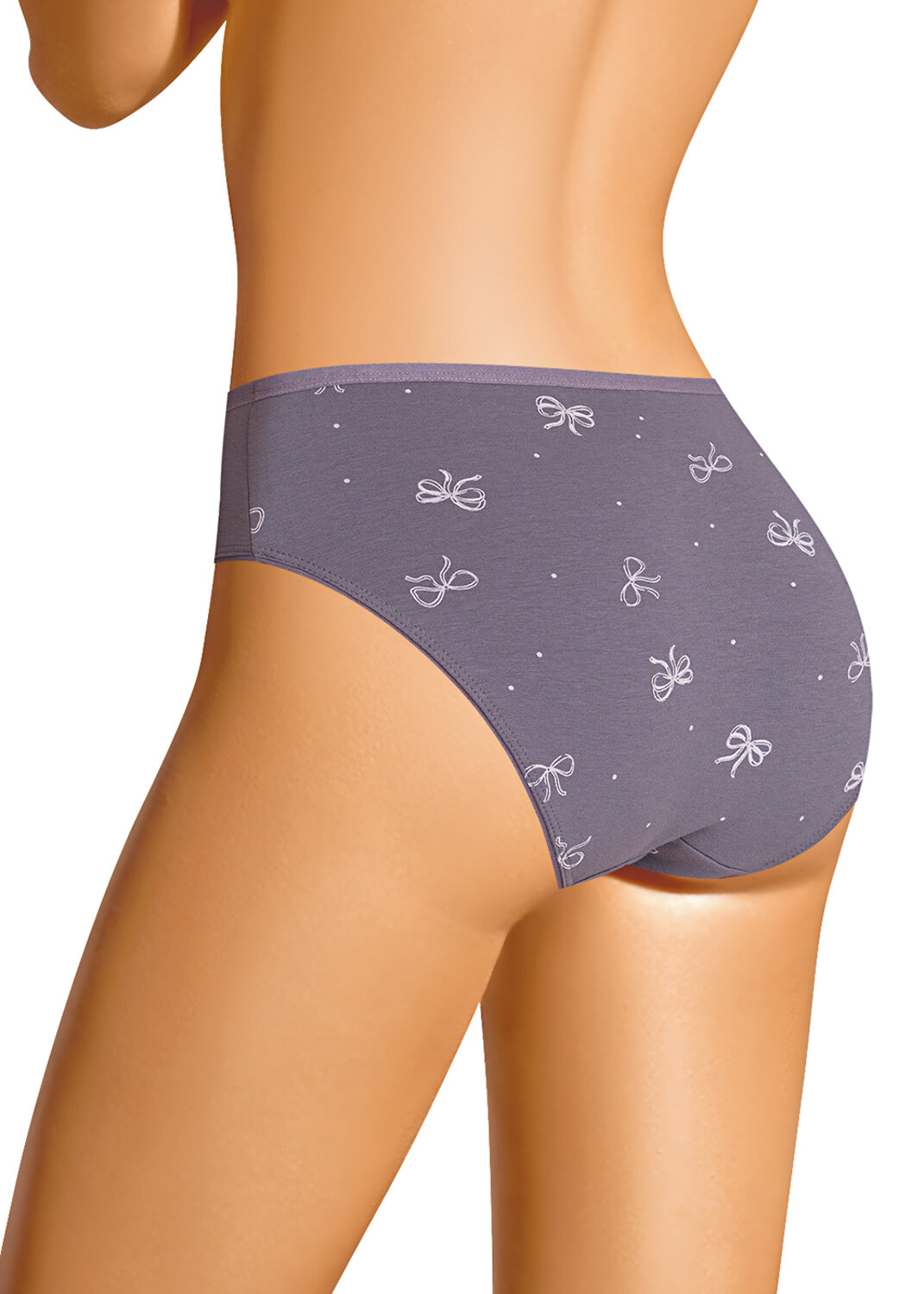 CLEVER Трусы 586264 C1207/2 т.фиолетовый/молочный