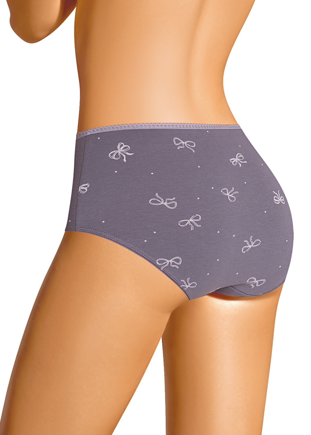 CLEVER Трусы 586266 M1207/2 т.фиолетовый/молочный