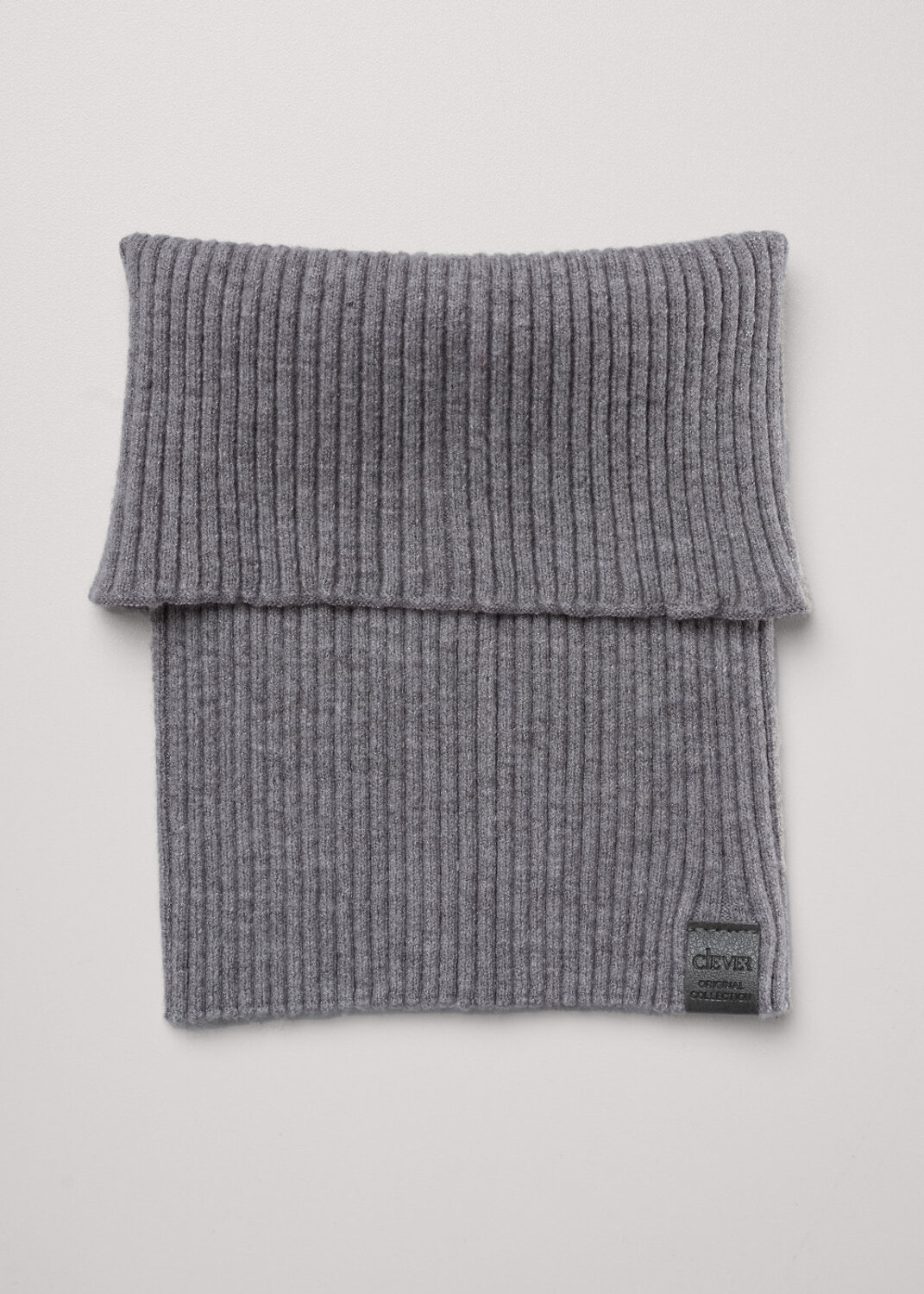 CLEVER Шарф 586295 544055вн меланж серый