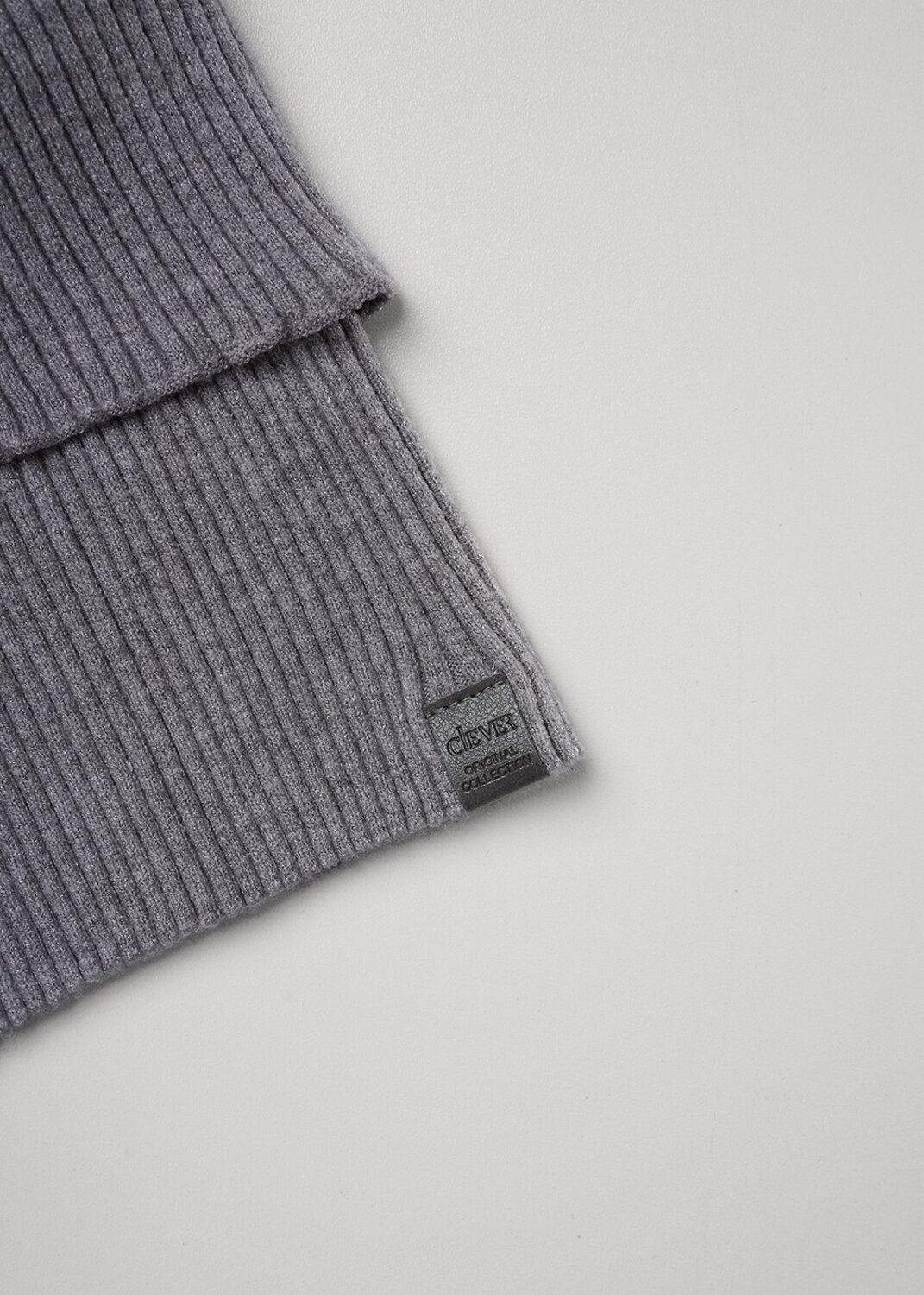 CLEVER Шарф 586295 544055вн меланж серый