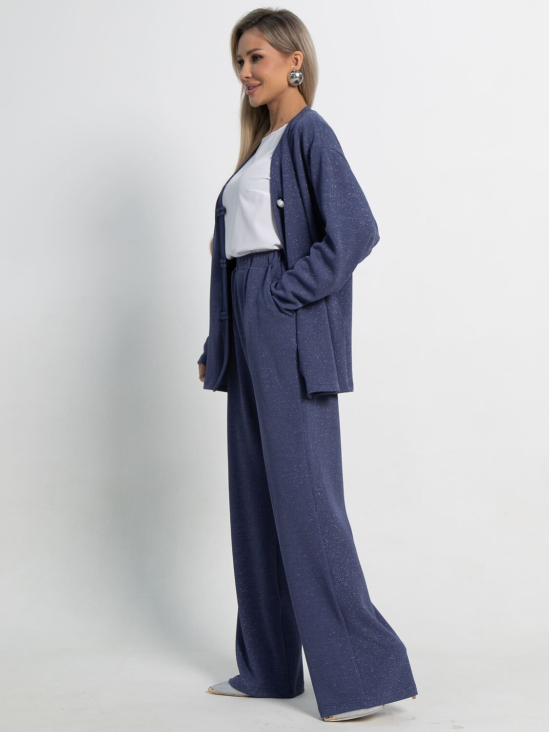 LT Collection Брюки 586307 Б15057-39М синий