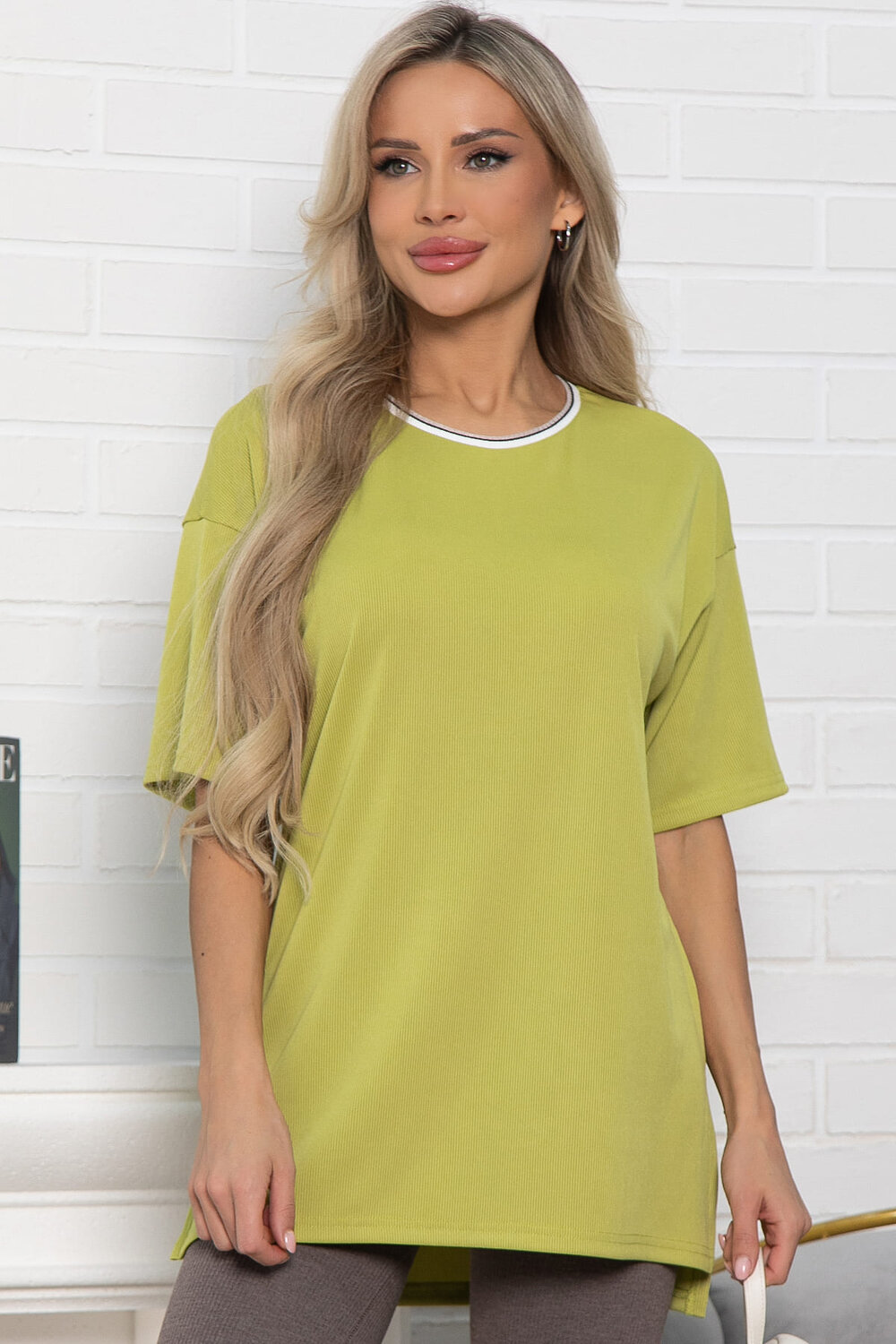 LT Collection Футболка 586311 Б15142-7М зеленый