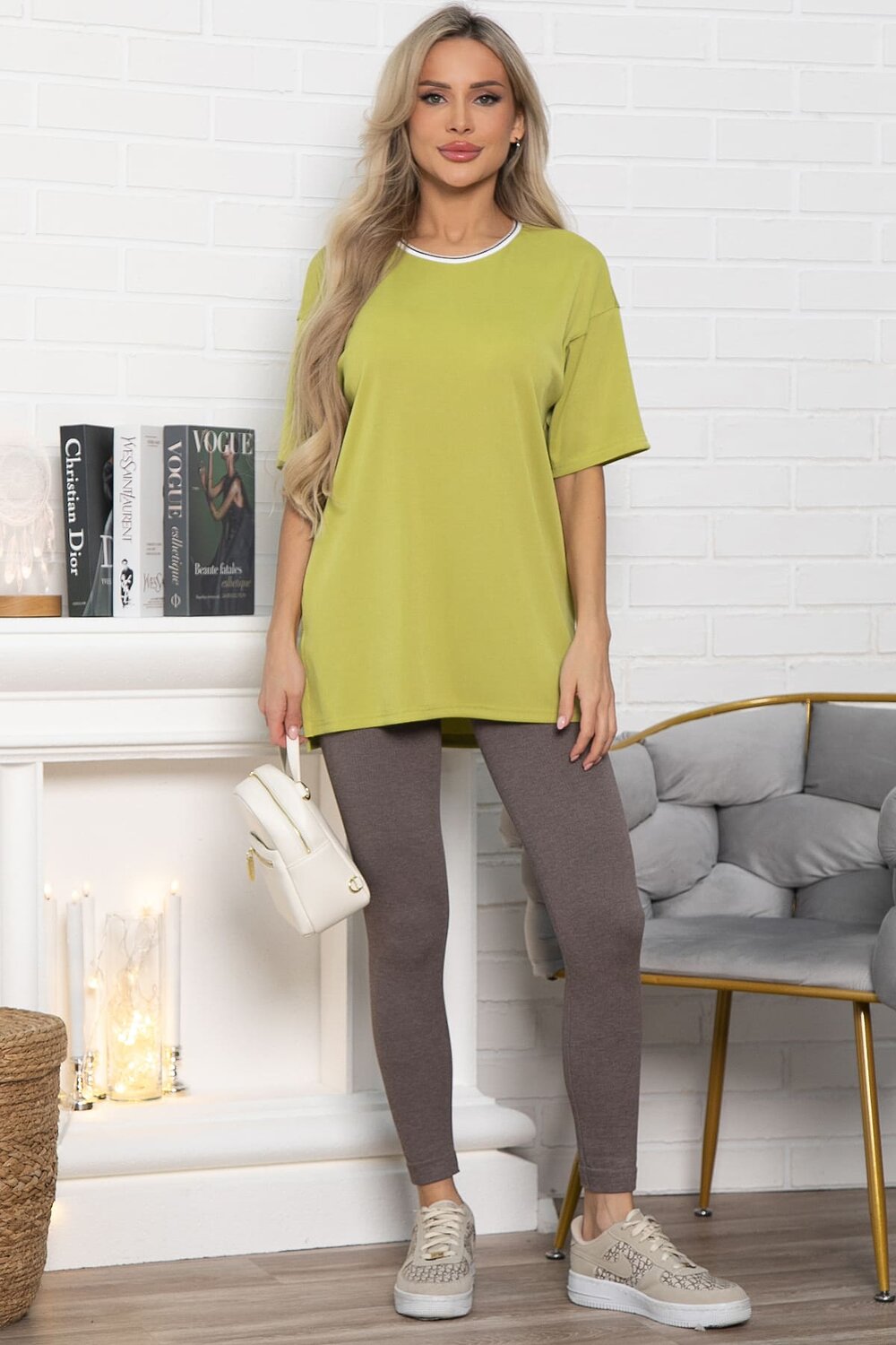 LT Collection Футболка 586311 Б15142-7М зеленый