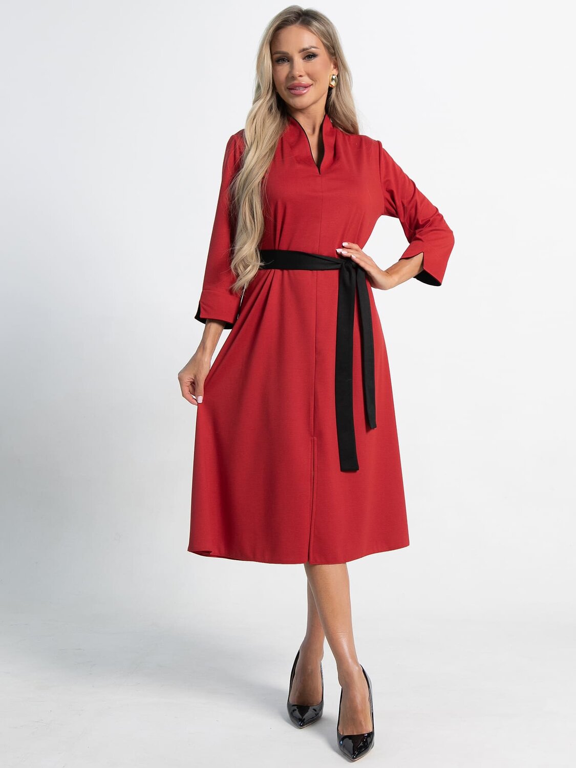 LT Collection Платье 586314 П15308-18М красный