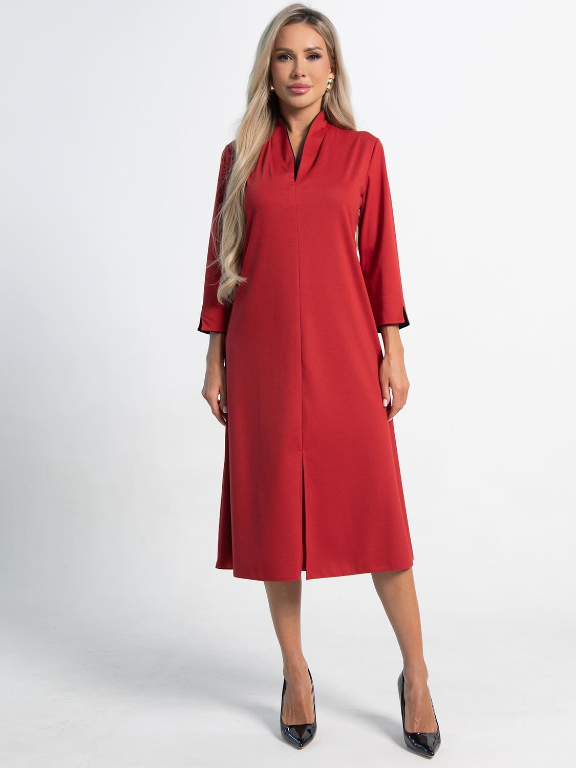 LT Collection Платье 586314 П15308-18М красный