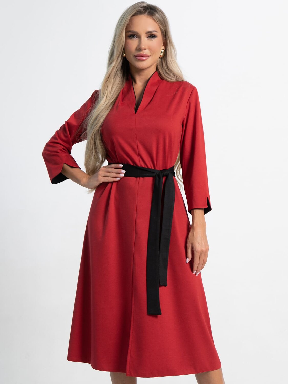 LT Collection Платье 586314 П15308-18М красный