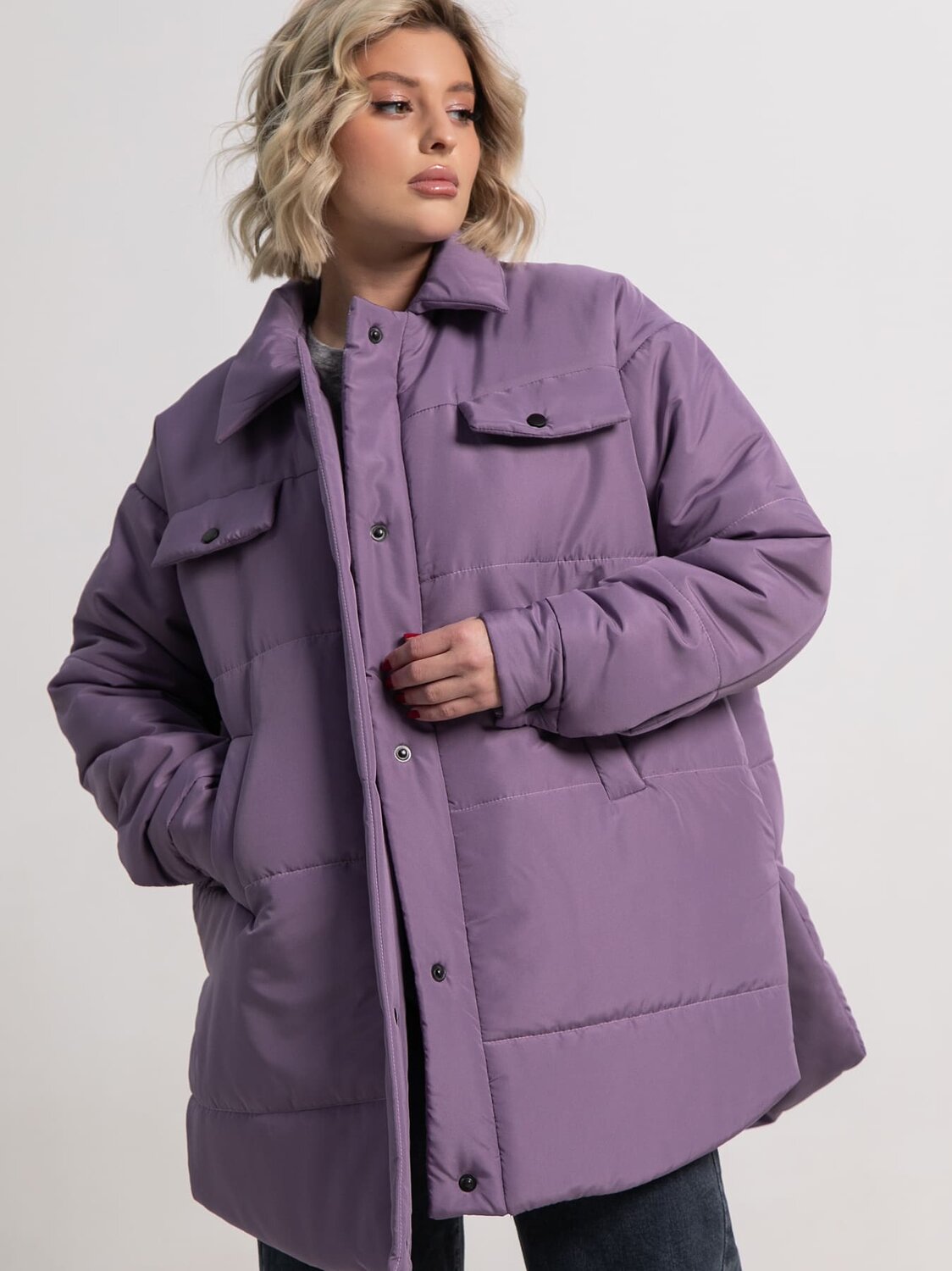 LT Collection Куртка 586315 Б15318-39М фиолетовый