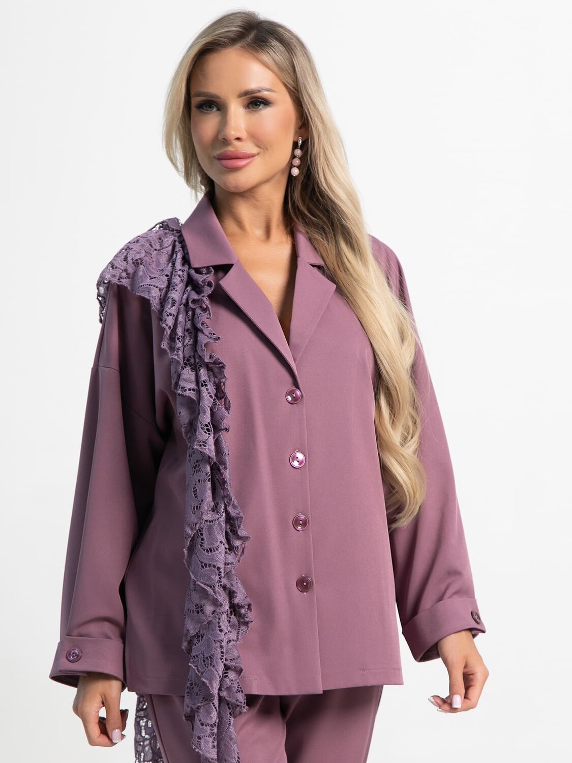 LT Collection Костюм 586318 К15332-4М фиолетовый