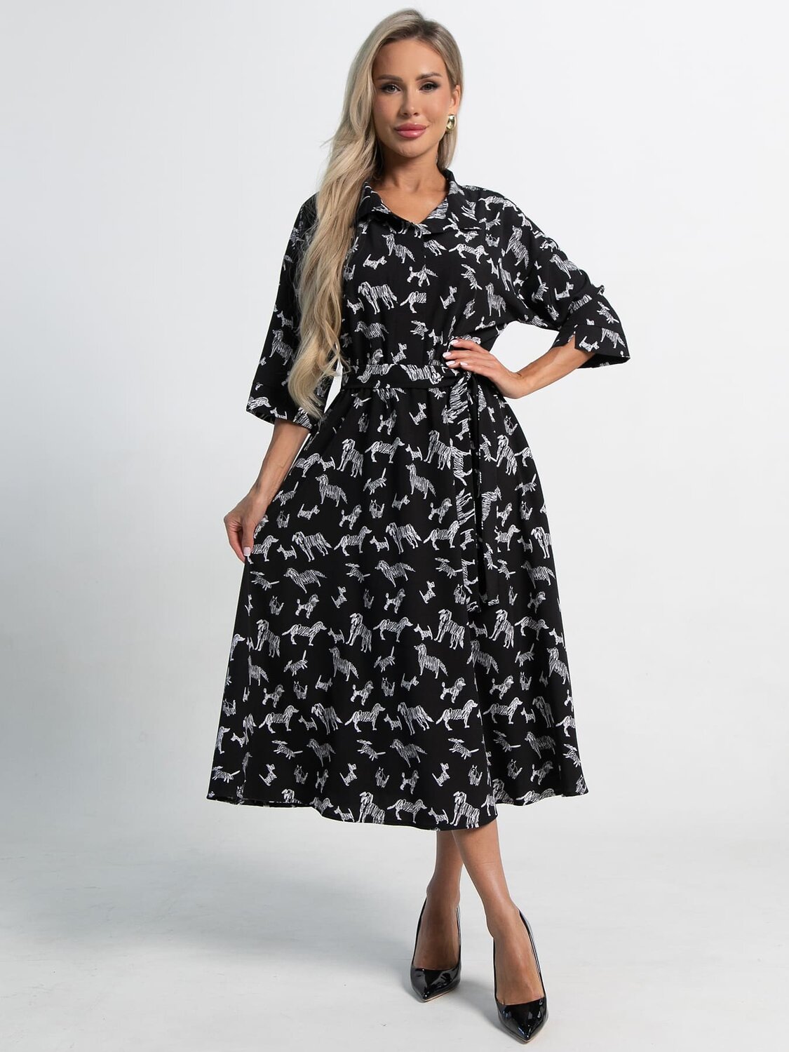 LT Collection Платье 586319 П15360-16М черный