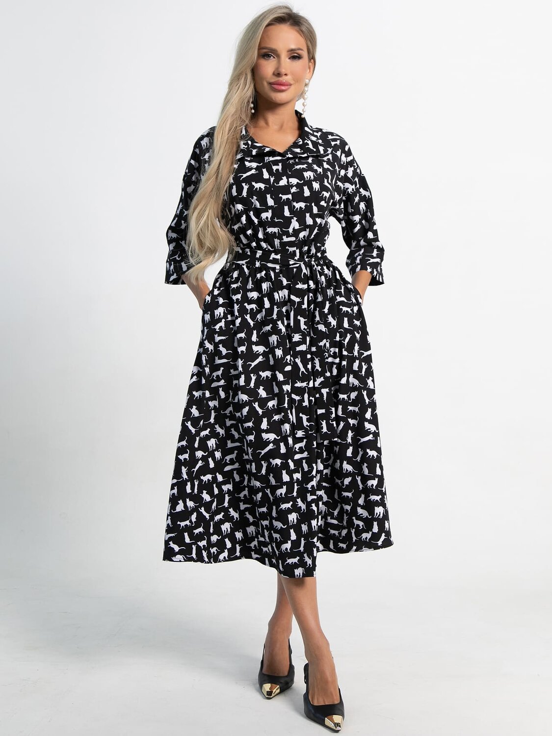 LT Collection Платье 586320 П15359-16М черный