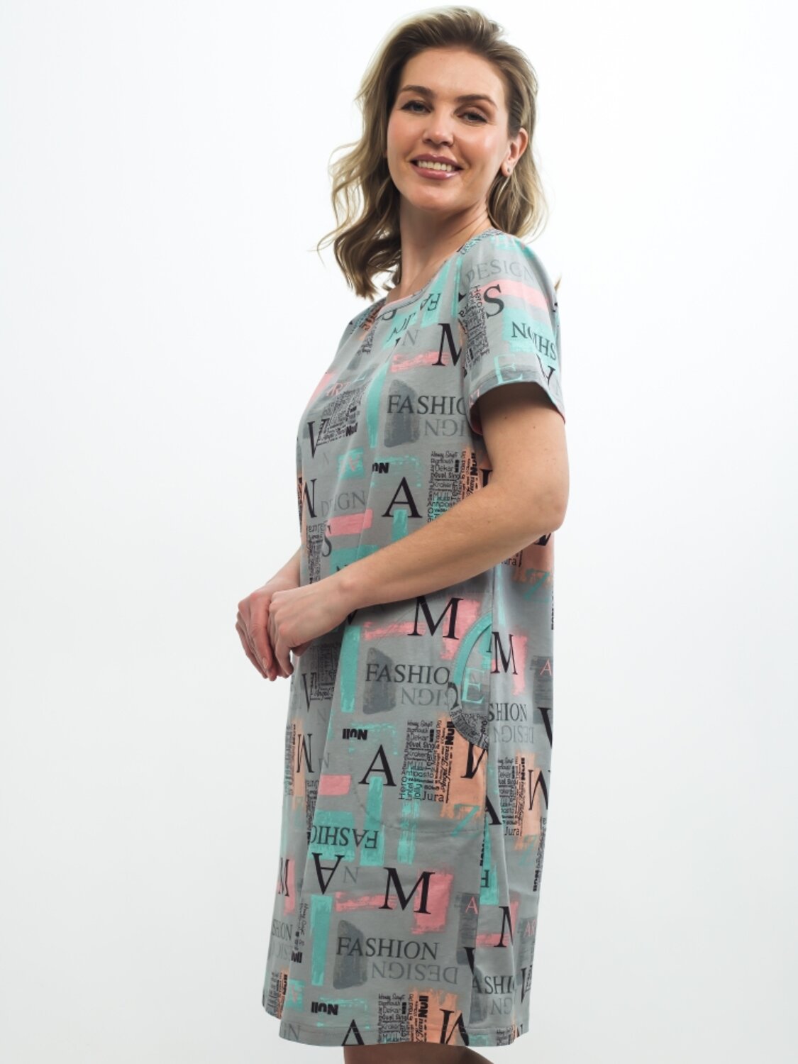 Binita Туника 586350 1227-7 серо-мятный