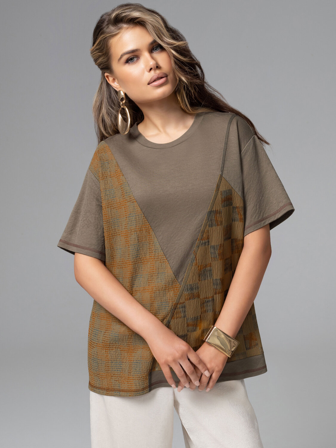 CHARUTTI Футболка 586381 12654 Коричневый