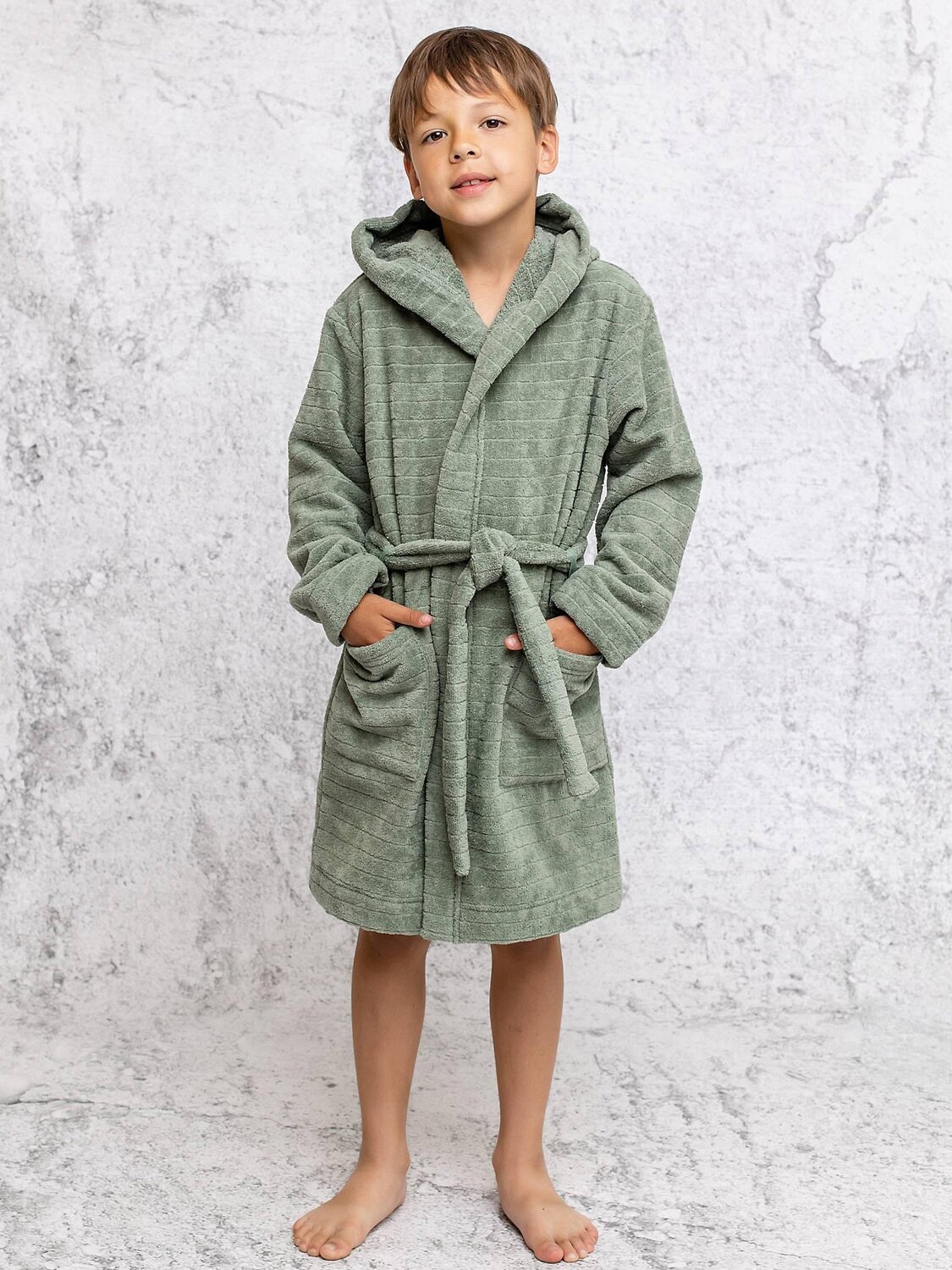 BATIK Халат 586393 FB 062-15 Хаки