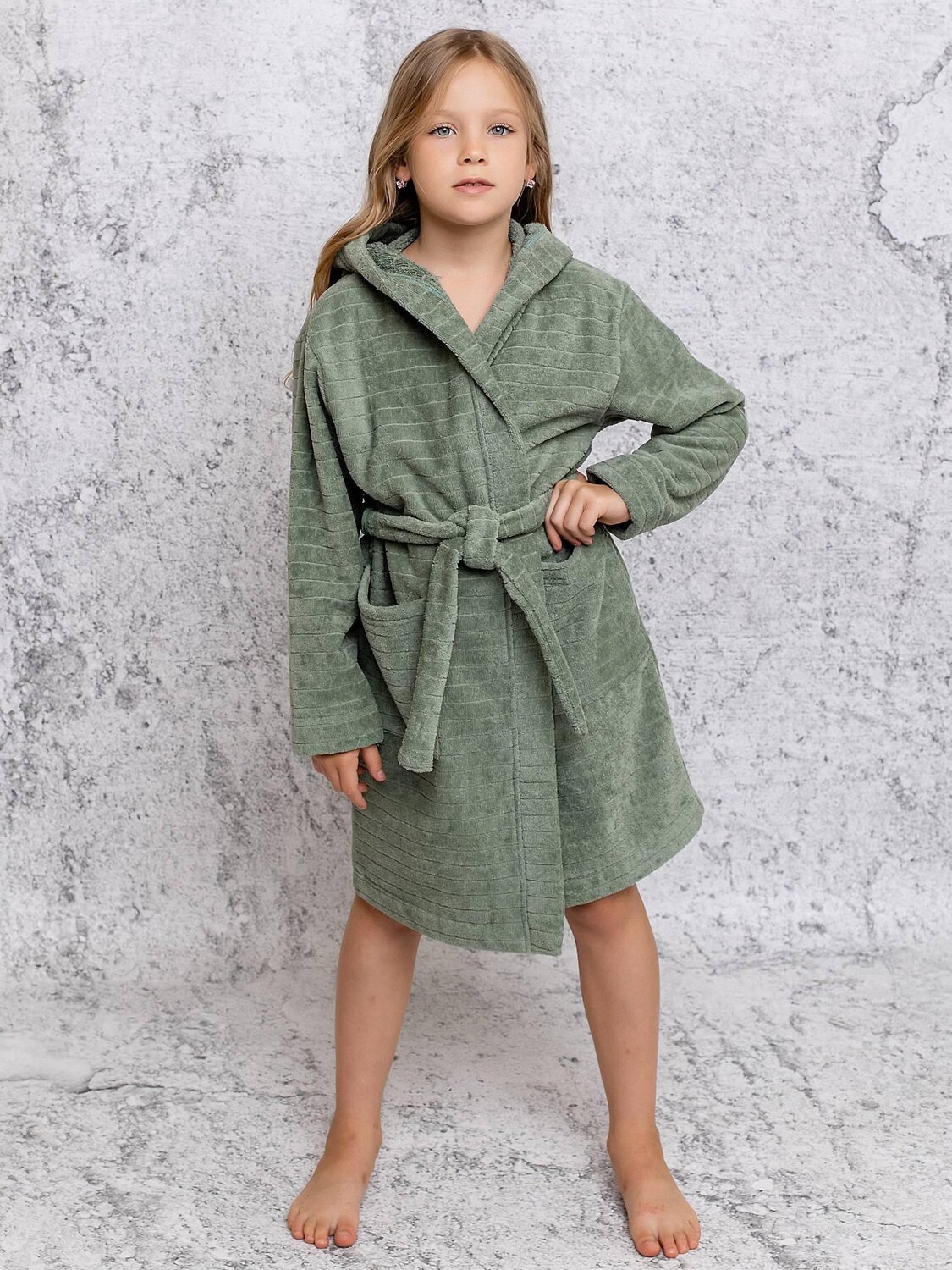 BATIK Халат 586393 FB 062-15 Хаки