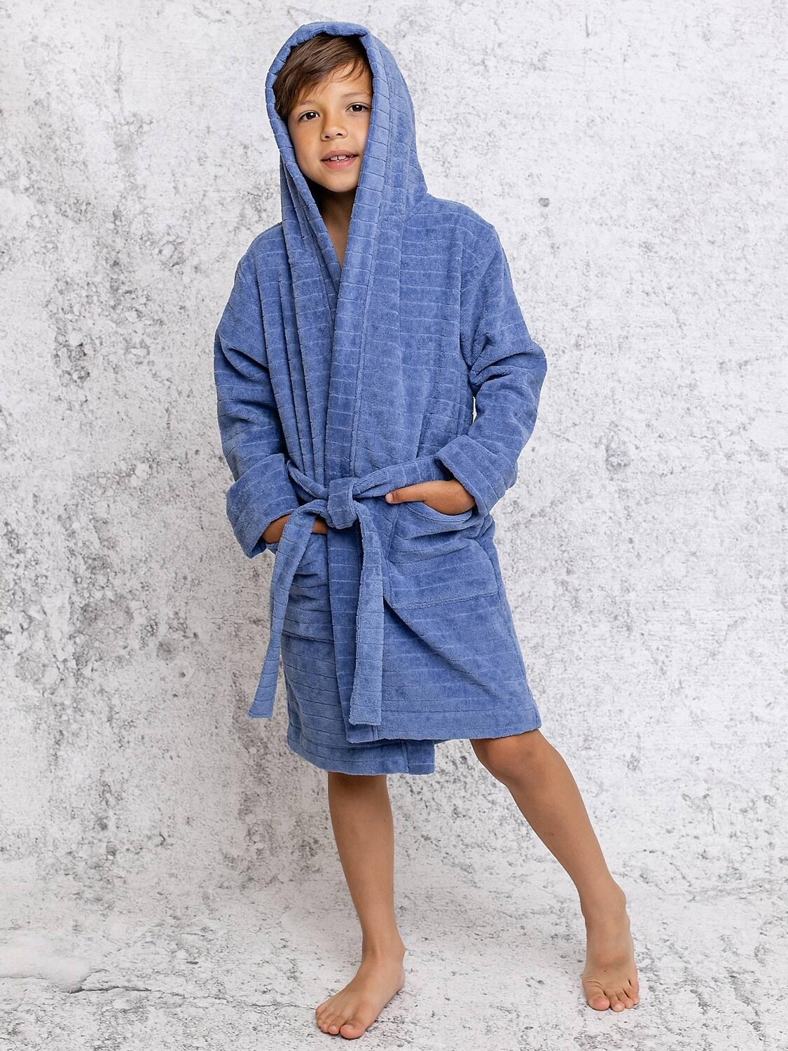 BATIK Халат 586395 FB 064-4 Синий