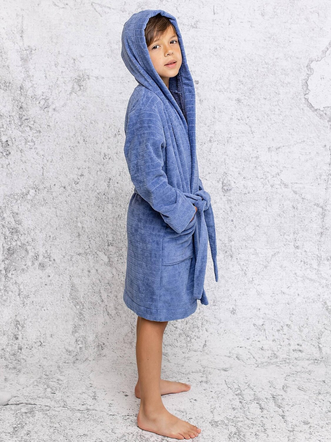 BATIK Халат 586395 FB 064-4 Синий