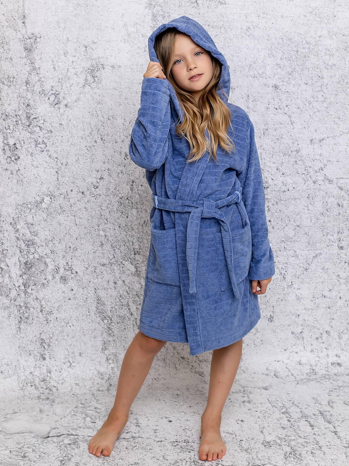 BATIK Халат 586395 FB 064-4 Синий