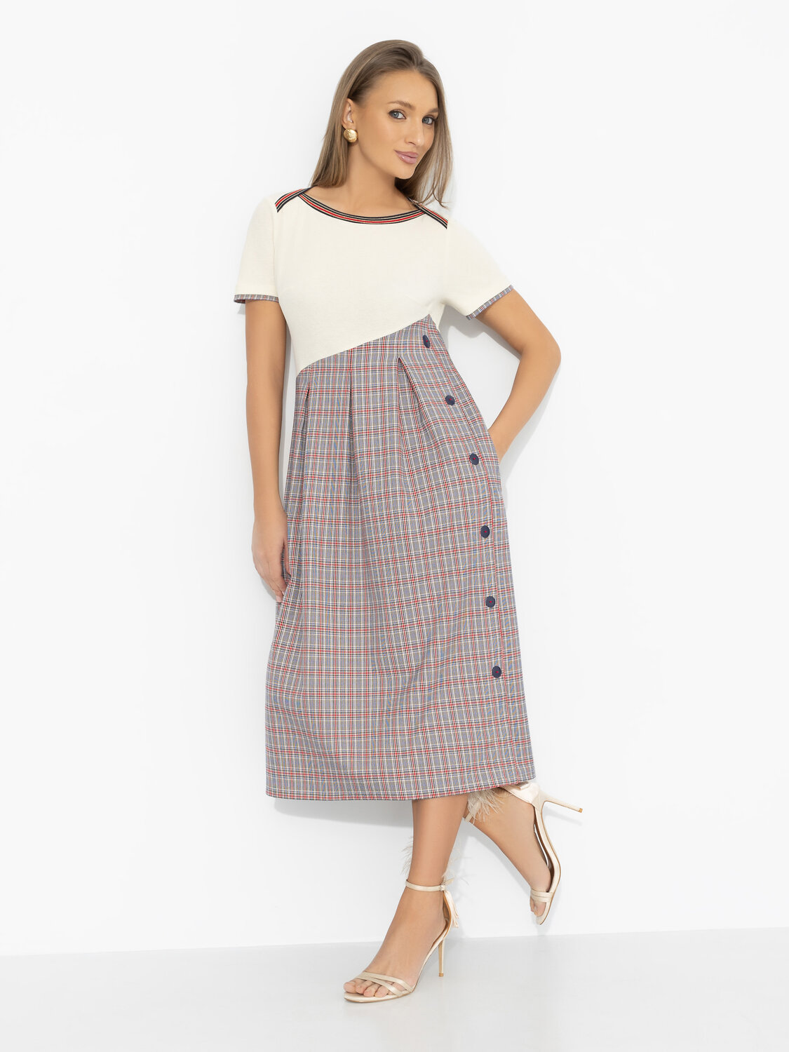 CHARUTTI Платье 586417 12684 Бежевый