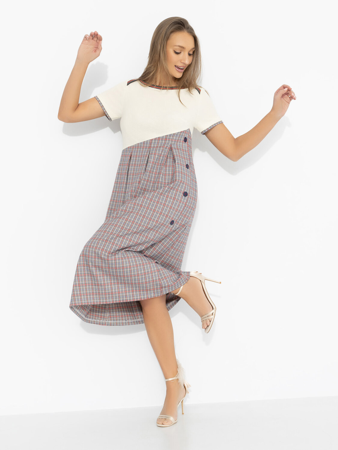 CHARUTTI Платье 586417 12684 Бежевый