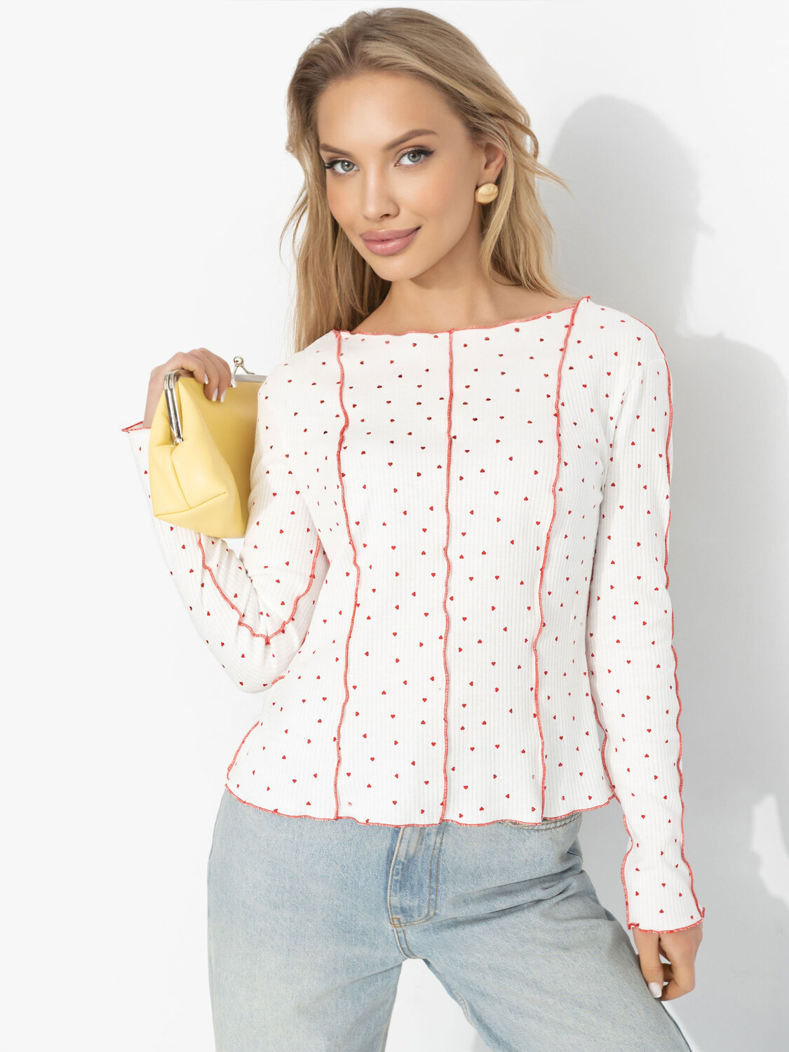 CHARUTTI Лонгслив 586425 12720 Белый