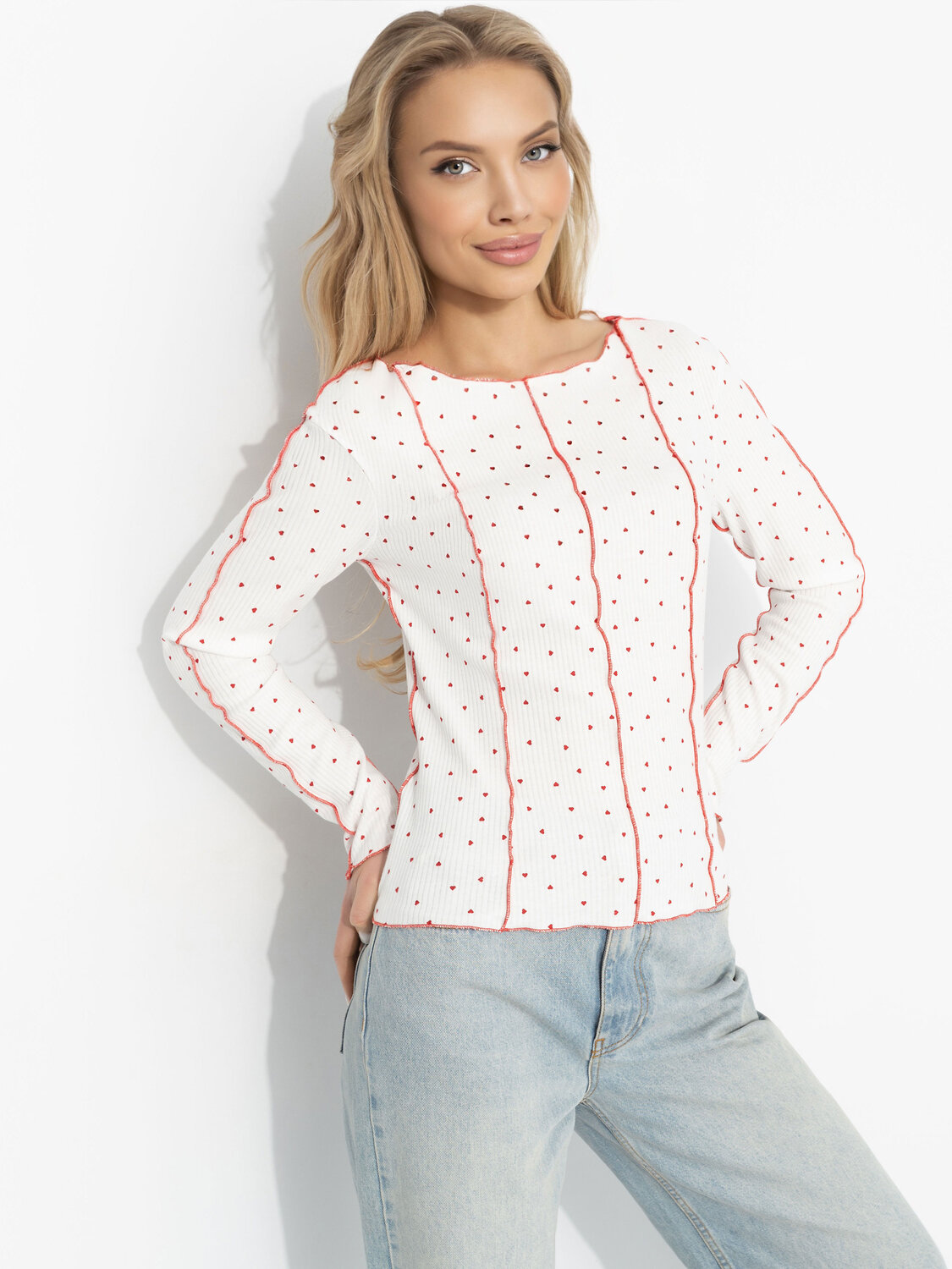 CHARUTTI Лонгслив 586425 12720 Белый