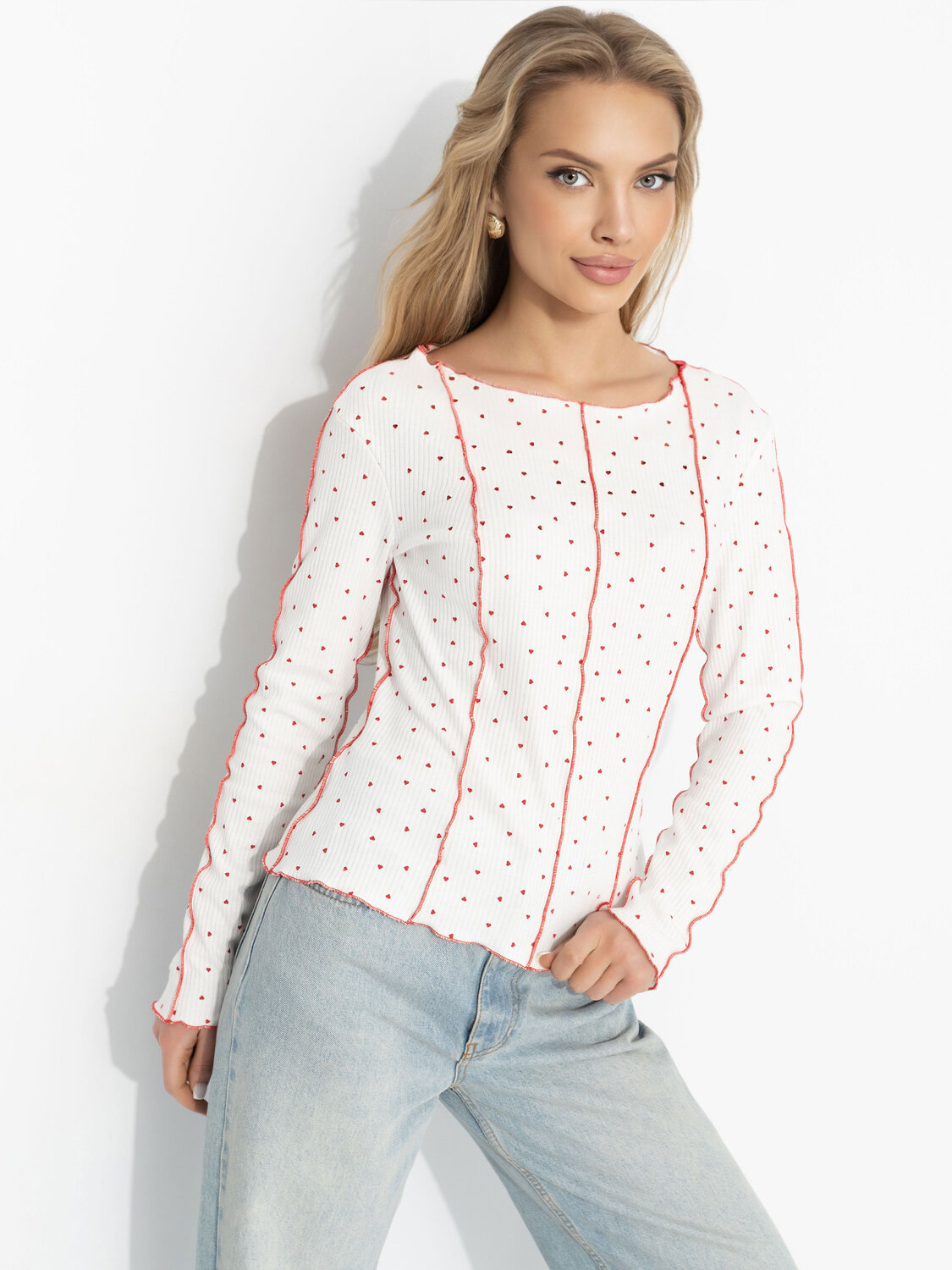 CHARUTTI Лонгслив 586425 12720 Белый