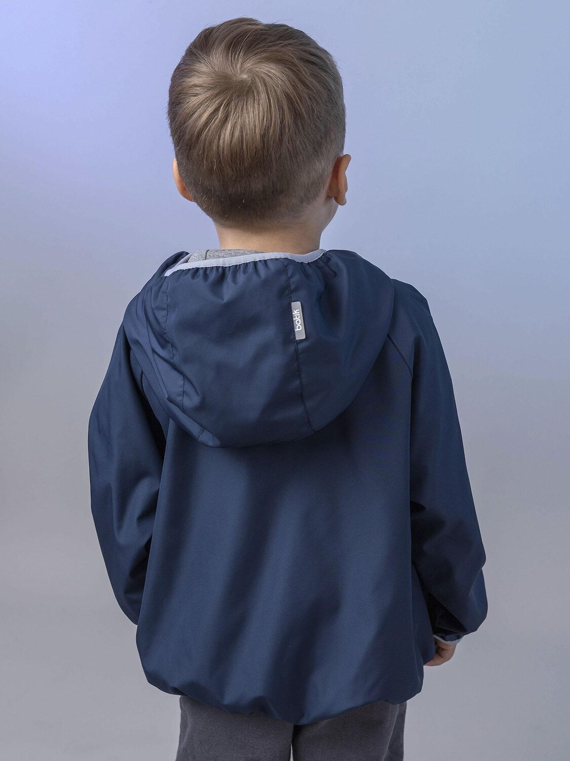 BATIK Ветровка 586443 0277-26в-7 Черно-синий