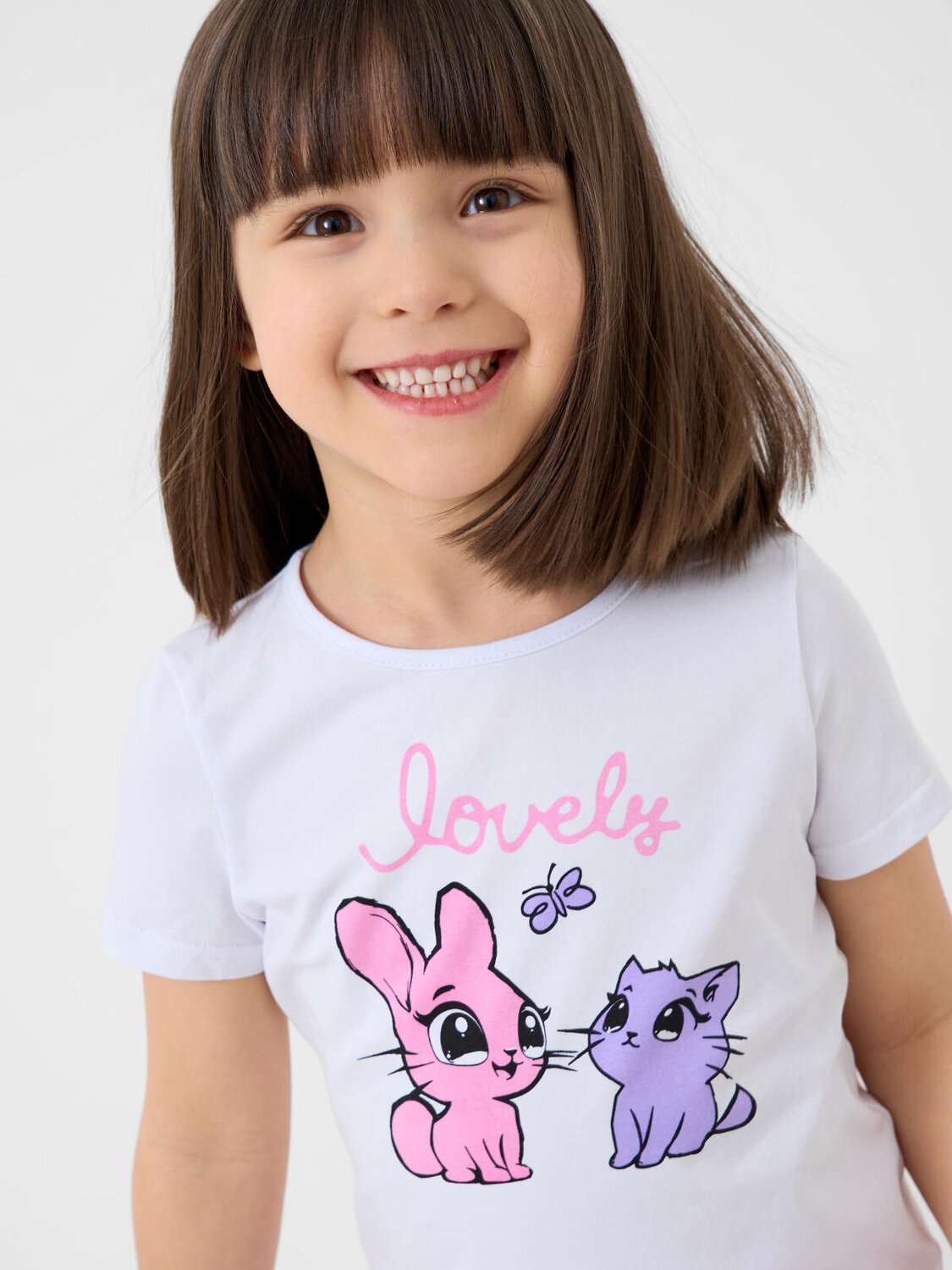 PLAYTODAY Пижама 586510 12622325 белый,розовый