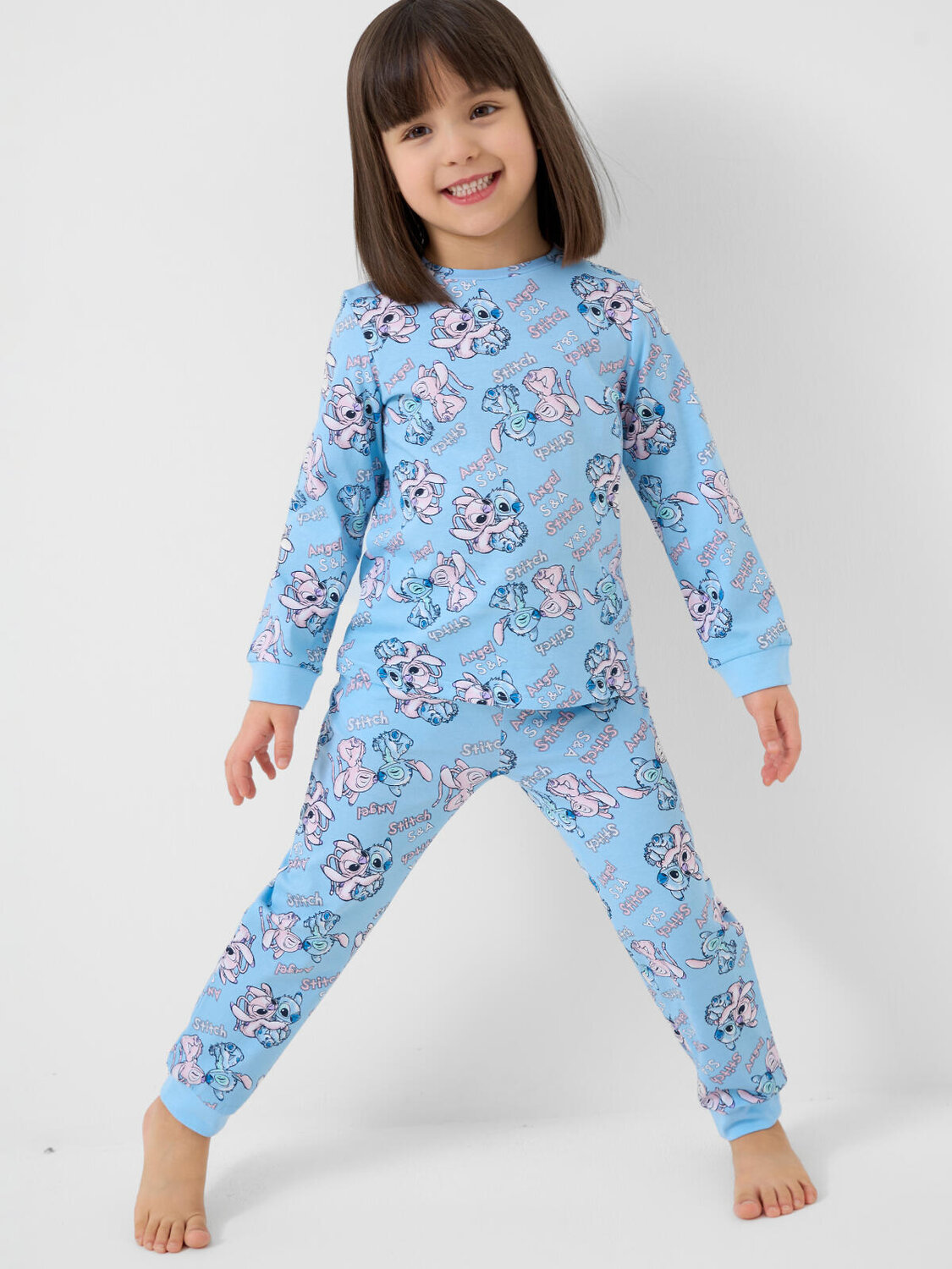 PLAYTODAY Пижама 586511 12622475 голубой,светло-розовый