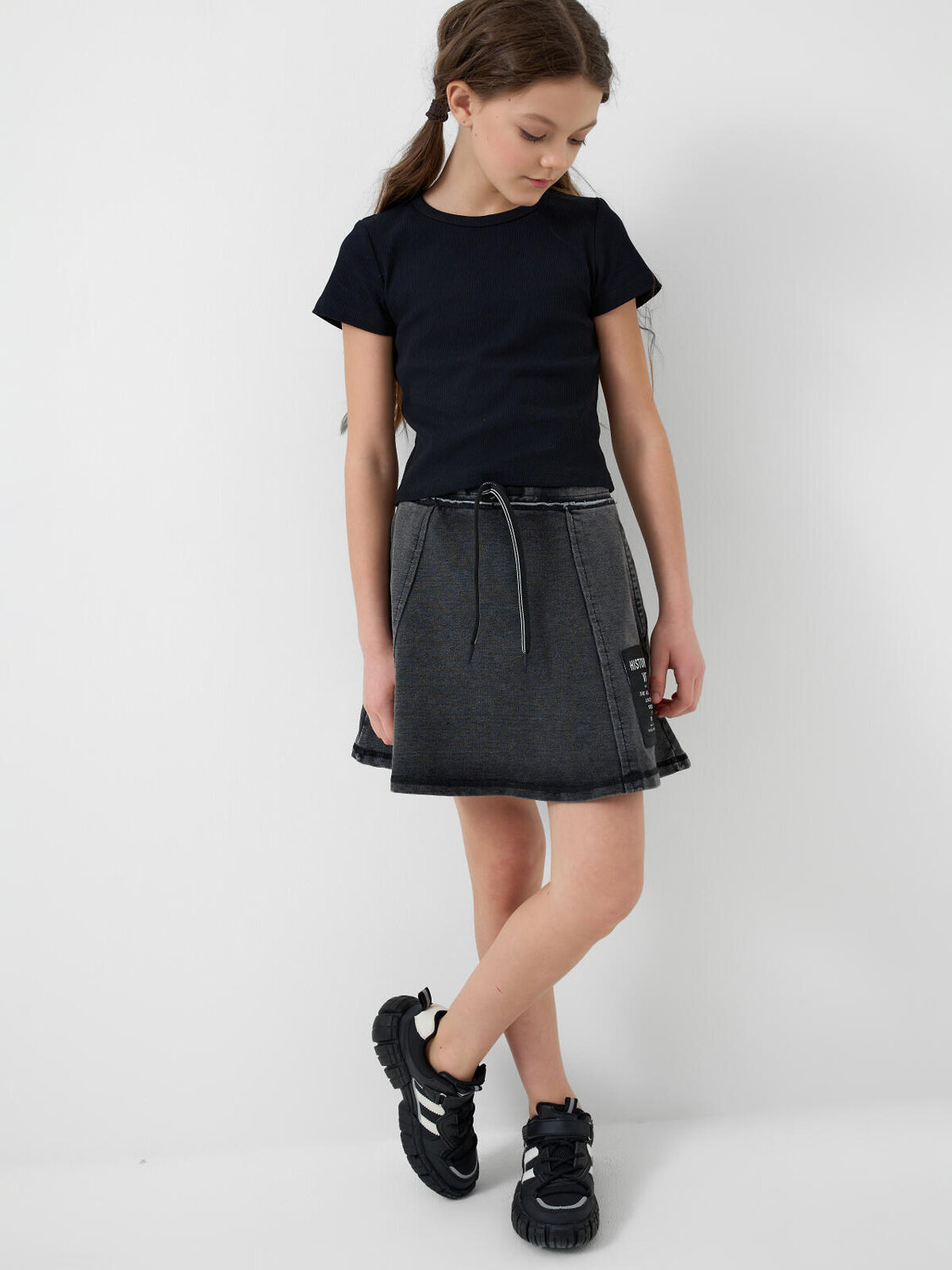 PLAYTODAY Юбка 586512 12621566 темно-серый