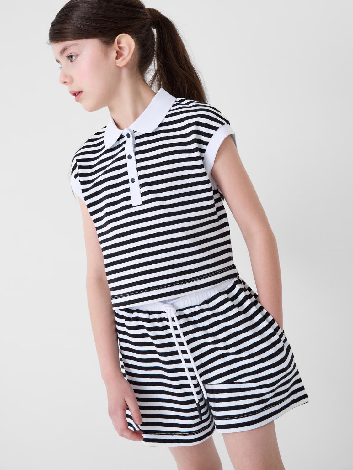 PLAYTODAY Шорты 586524 12621302 белый,темно-серый