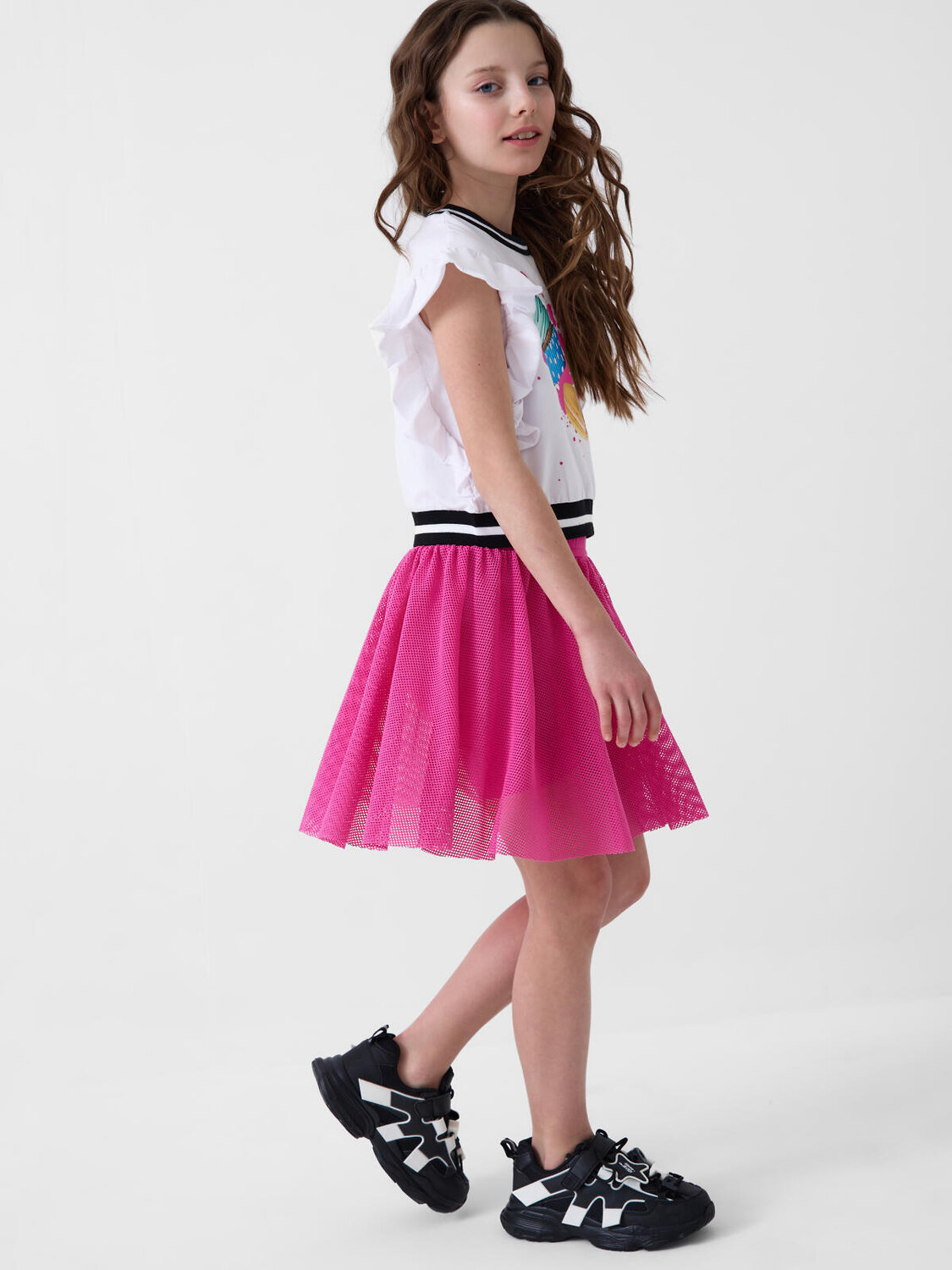 PLAYTODAY Полуботинки 586537 12621909 черный,белый