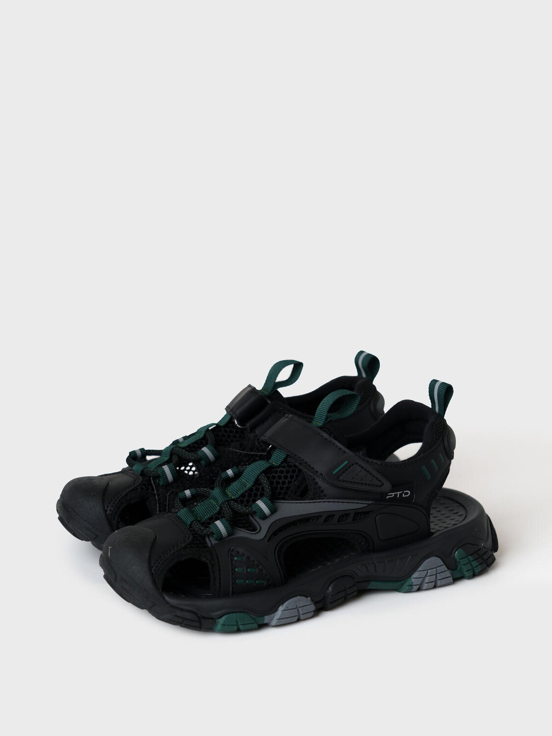 PLAYTODAY Сандалии 586545 12611769 черный,зеленый