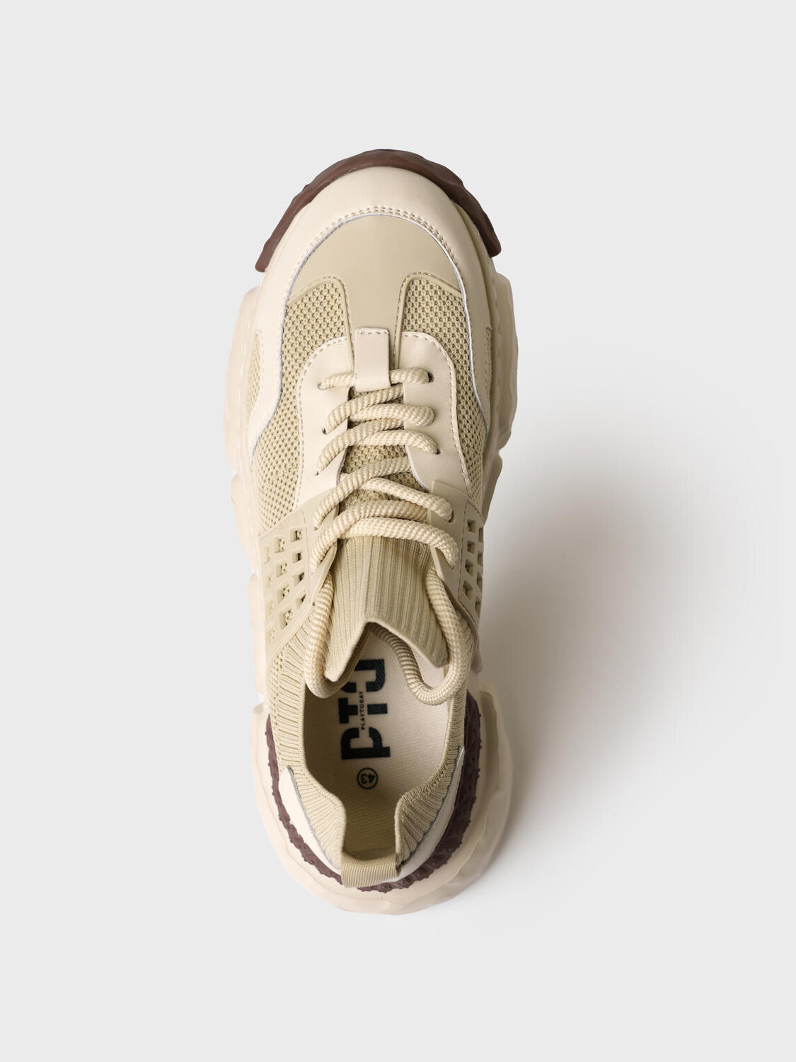 PLAYTODAY Полуботинки 586547 12656721 бежевый