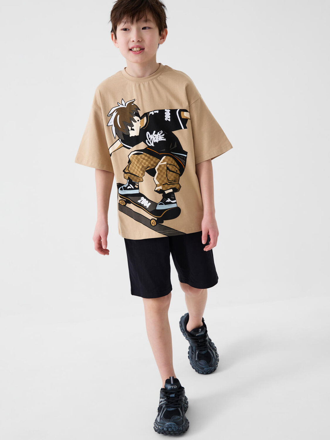 PLAYTODAY Полуботинки 586578 12611755 черный