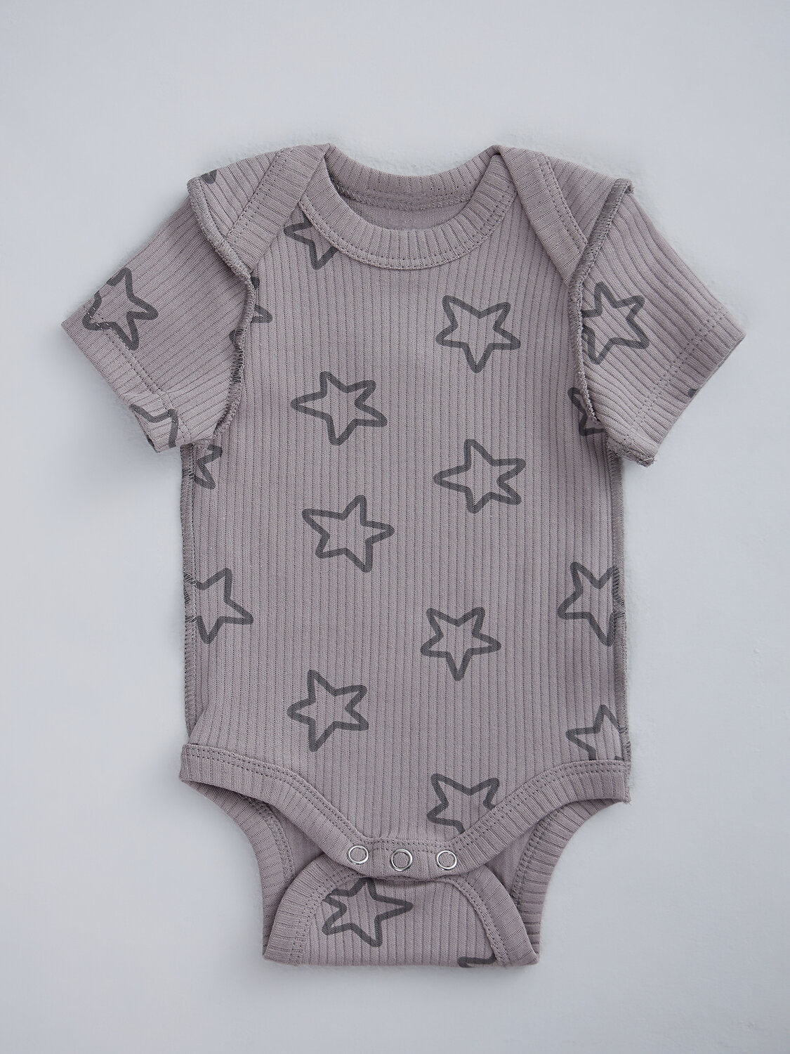 MARK FORMELLE Боди детское 586619 13015-1-2 абрикосовый щербет +звездочки на сером