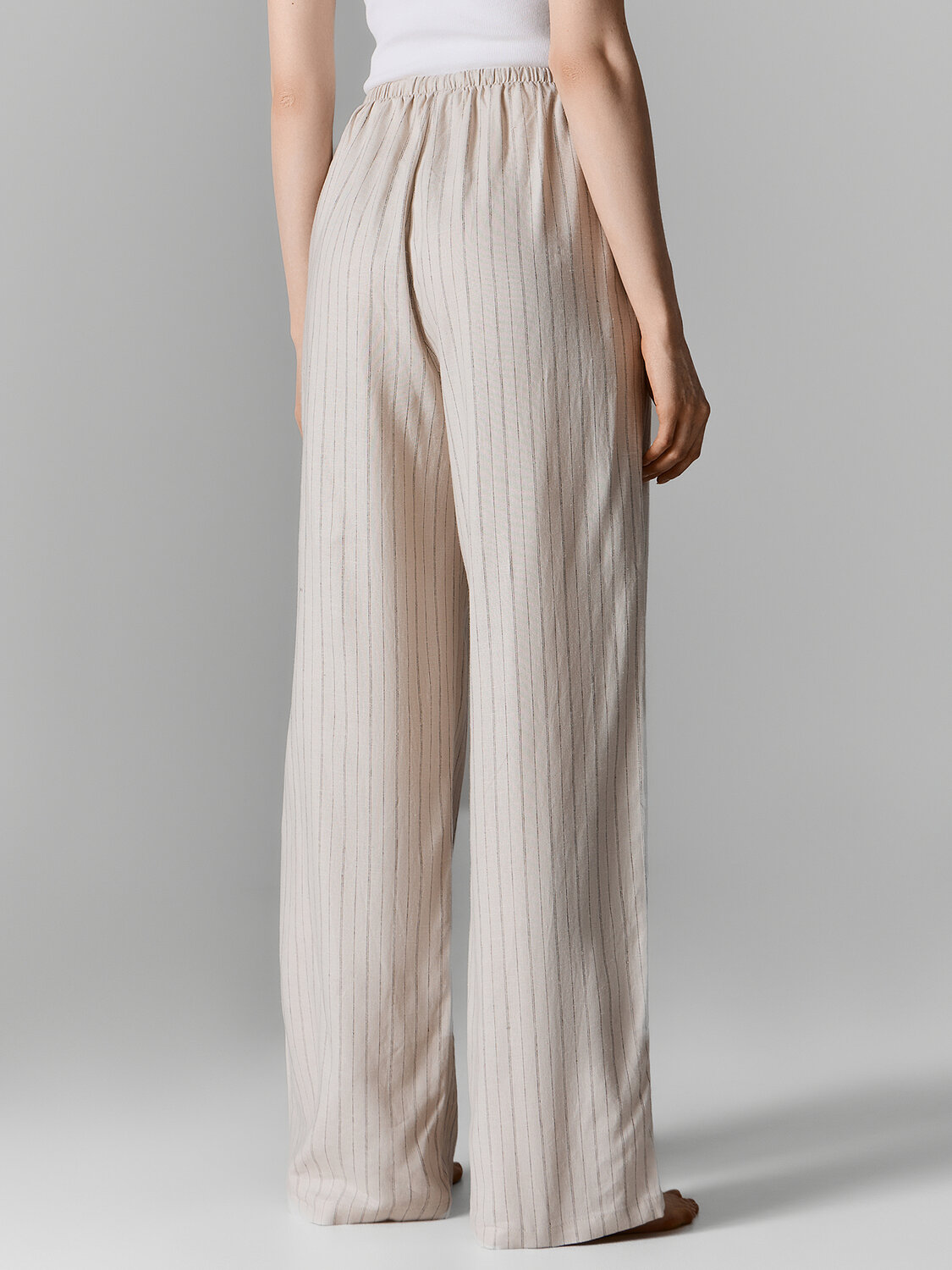 MARK FORMELLE Брюки 586629 532431 полоска на бежевом