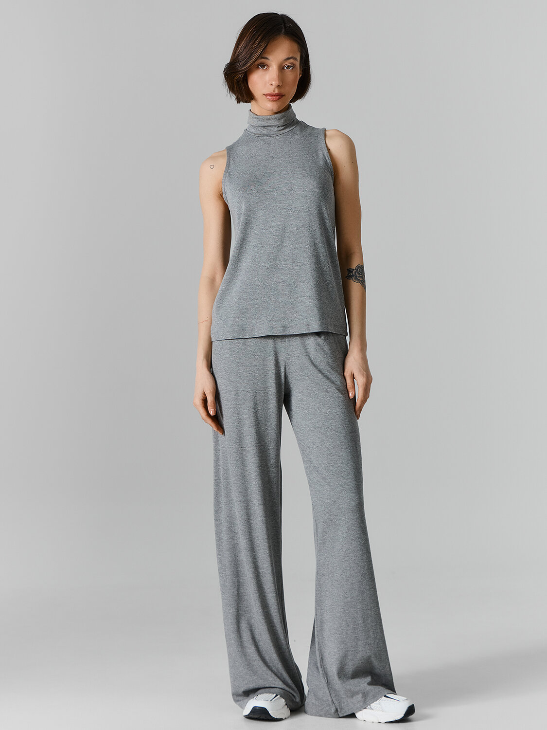 MARK FORMELLE Брюки 586634 182557 серый меланж