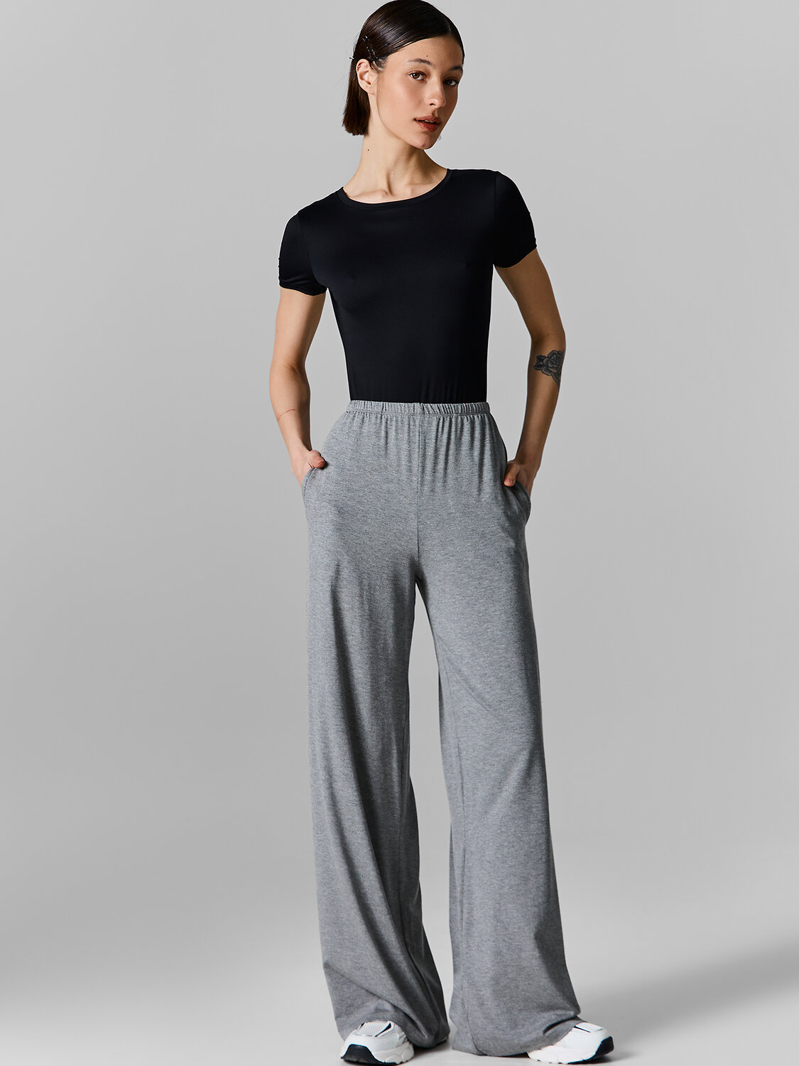 MARK FORMELLE Брюки 586634 182557 серый меланж