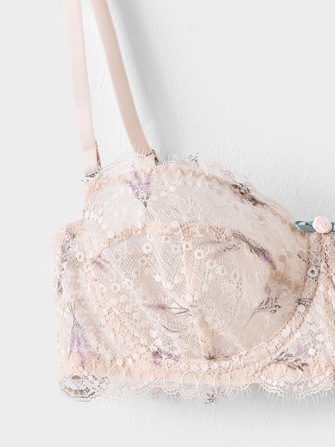 MARK FORMELLE Бюстгальтер 586654 512820 цветы лаванды на жемчужном