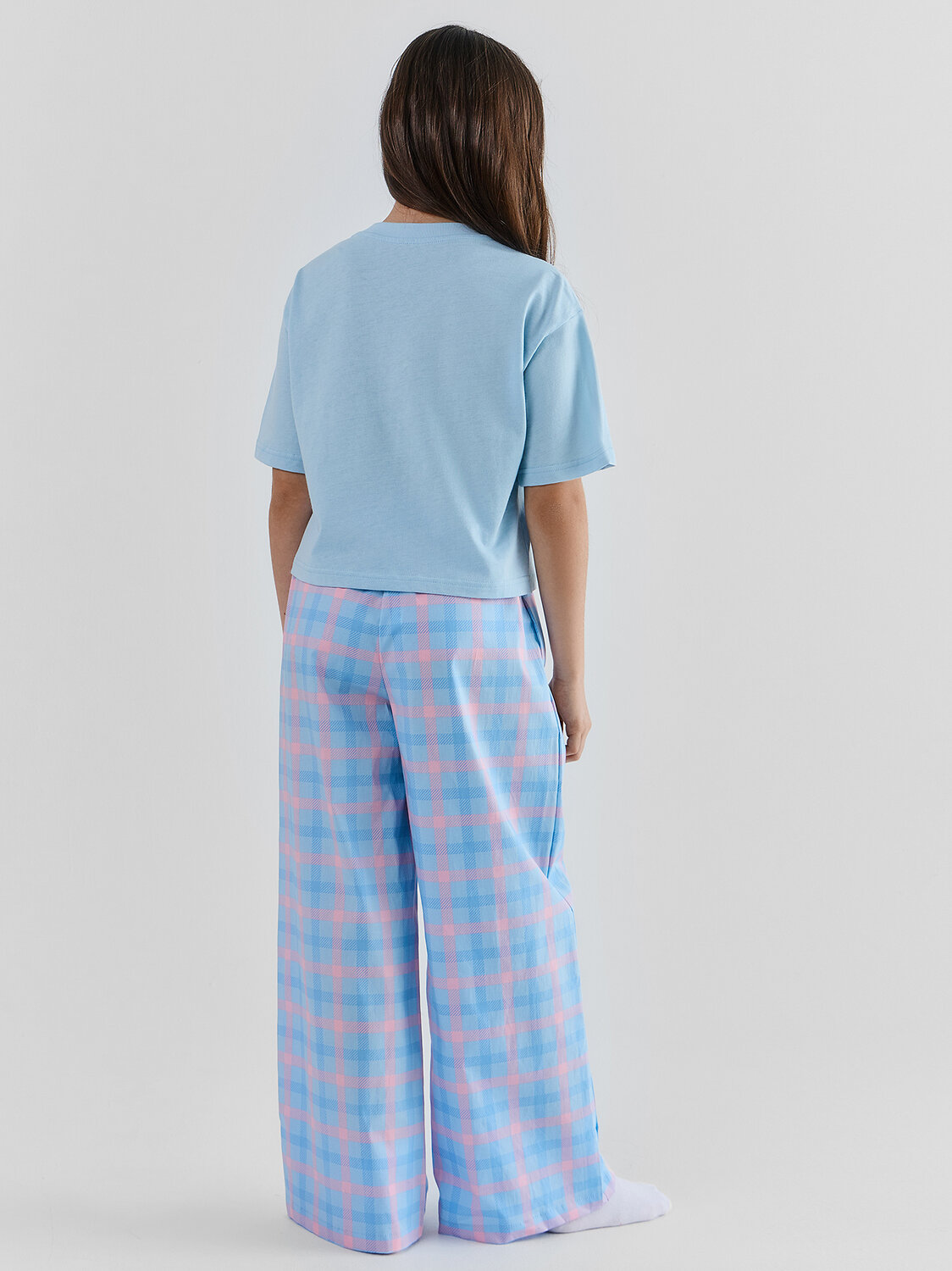 MARK FORMELLE Комплект 586683 567749 голубой +розово -голубая клетка