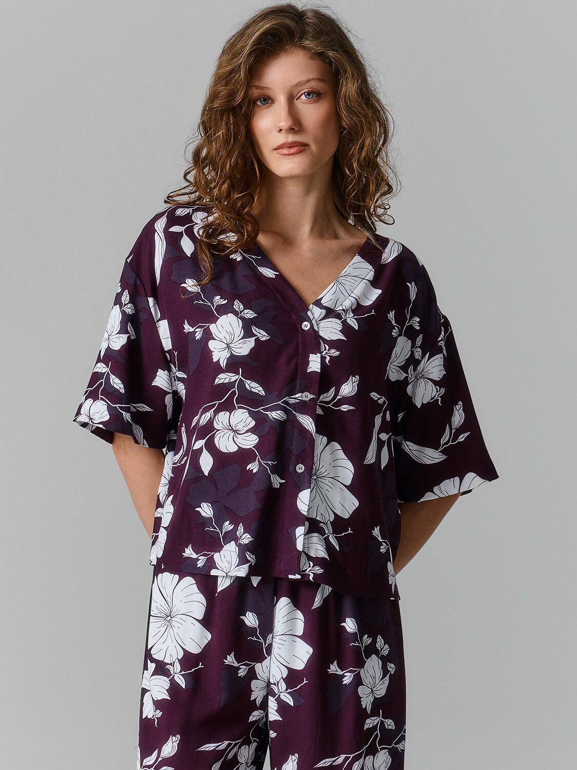 MARK FORMELLE Костюм 586707 592494-1 цветы на винном