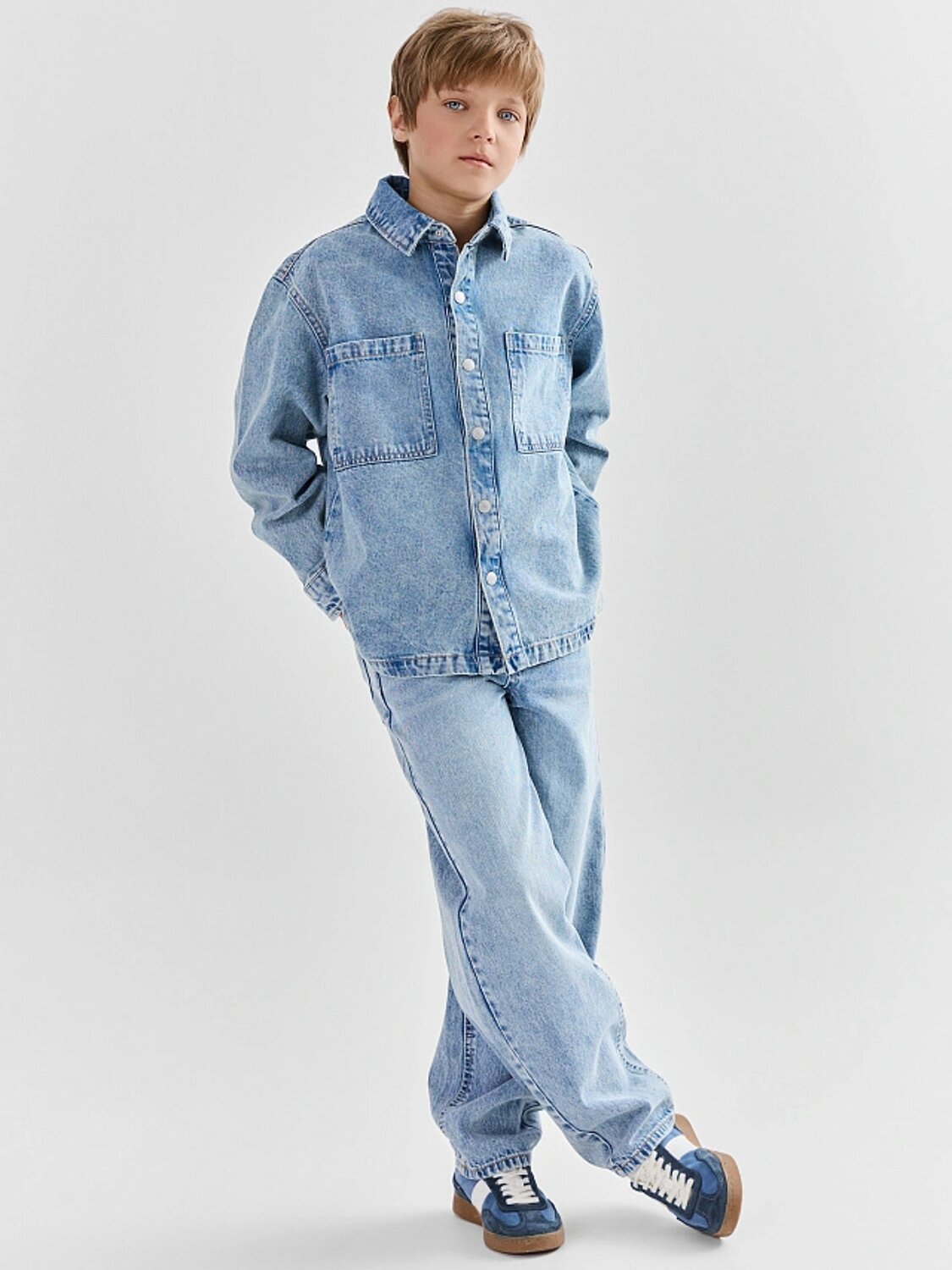 MARK FORMELLE Куртка 586710 2026-1DJB1002-1t голубой +тинт