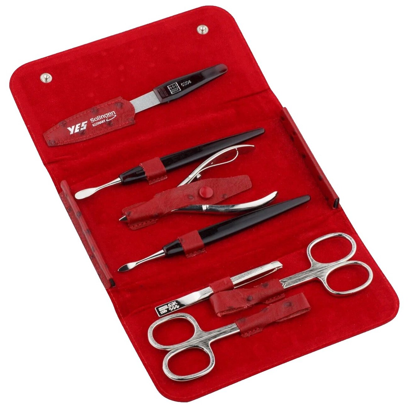 Yes Маникюрный набор GAR9270, 7 предметов, красный 586746 23018 