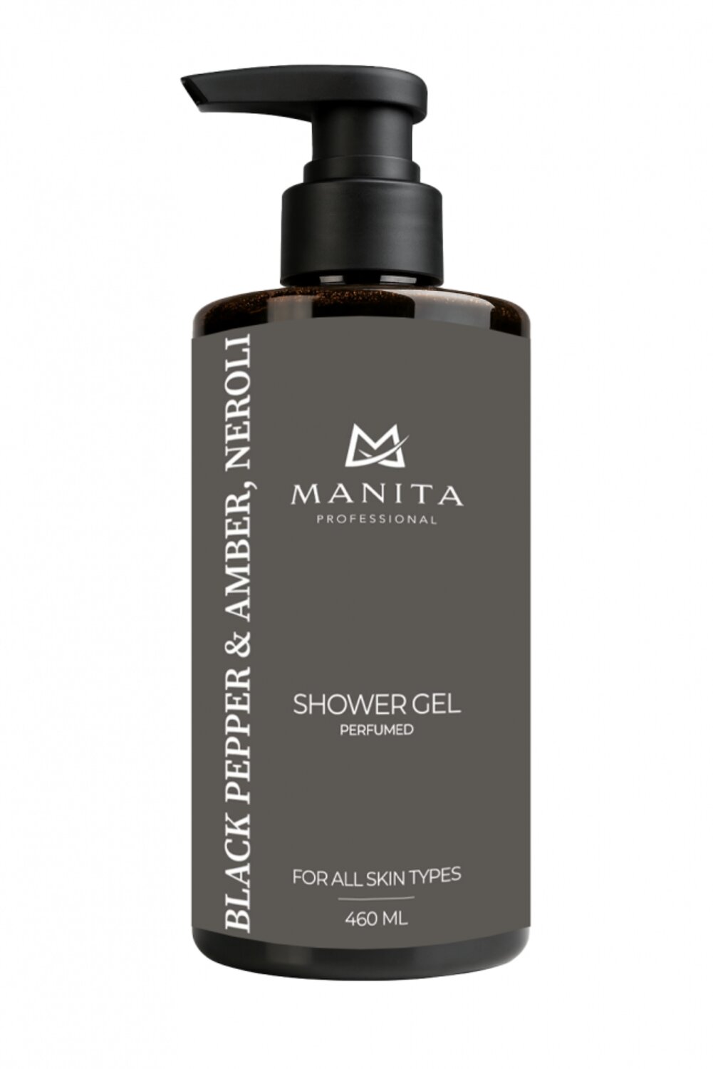 MANITA Гель для душа парфюмированный / Black Pepper, Amber, Neroli, 460 мл 586747 28398 