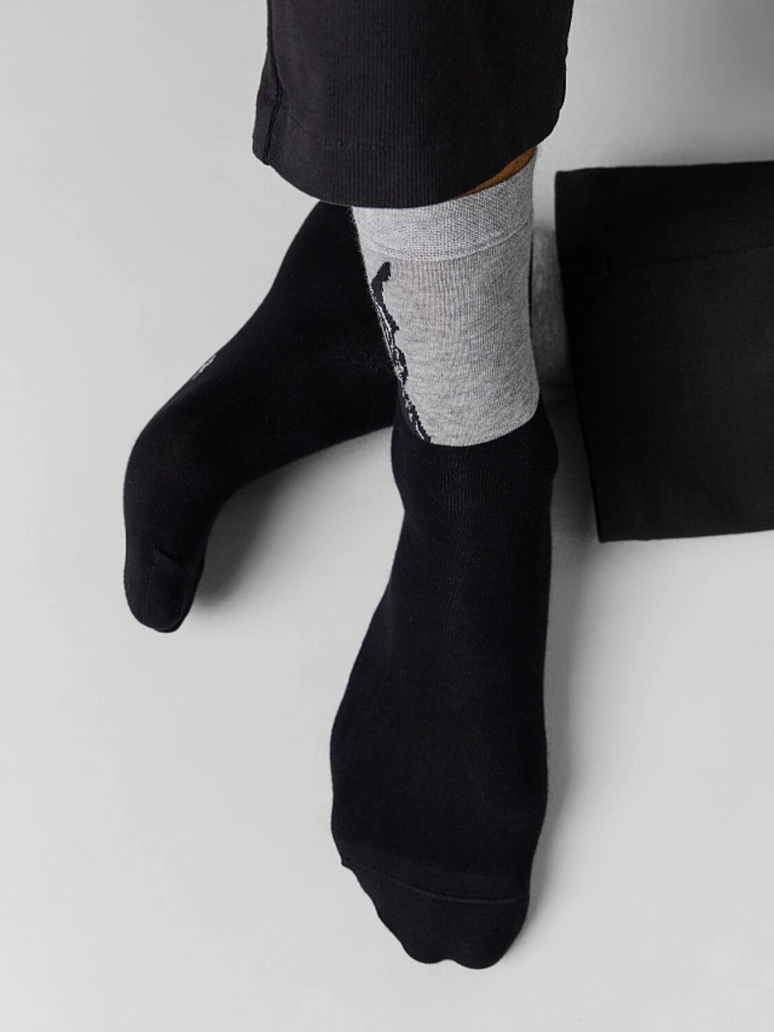 MARK FORMELLE Мужские носки 586748 017K-3492 серый меланж