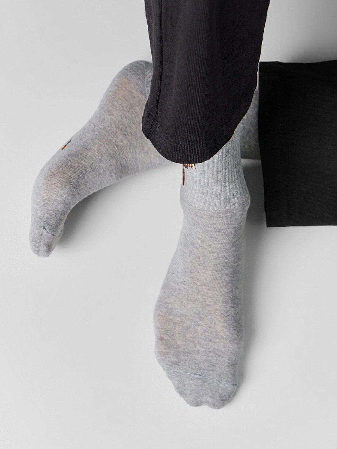 MARK FORMELLE Мужские носки 586752 106K-3554 серый меланж