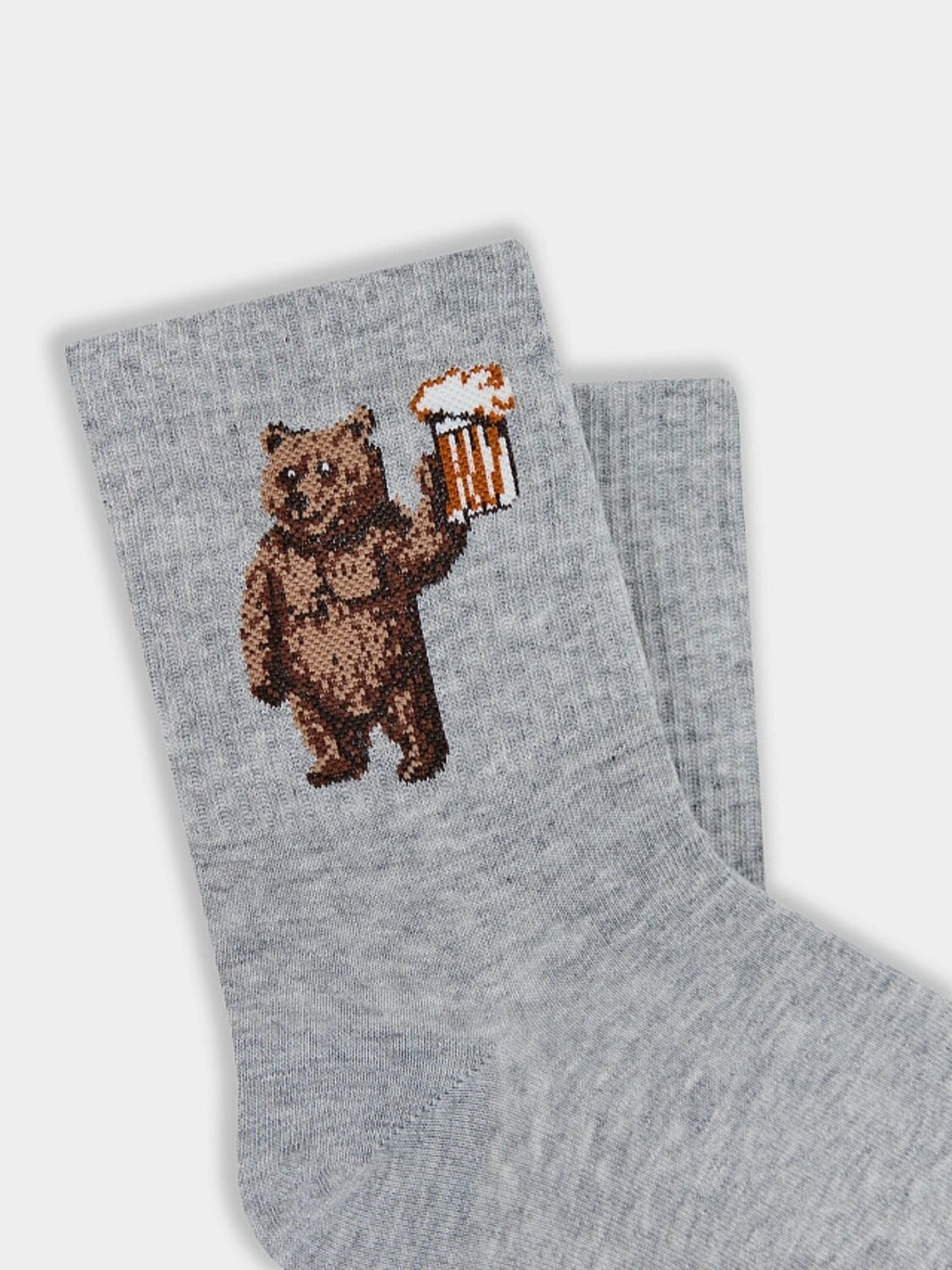 MARK FORMELLE Мужские носки 586752 106K-3554 серый меланж