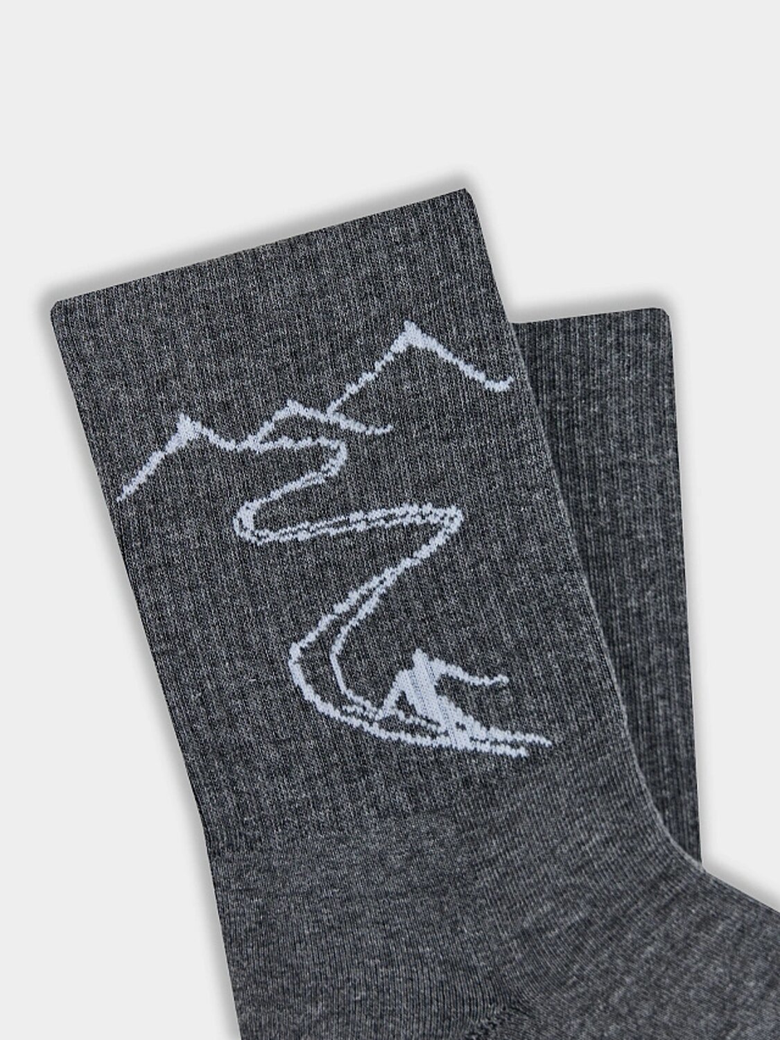 MARK FORMELLE Мужские носки 586753 140K-3349 т.серый меланж